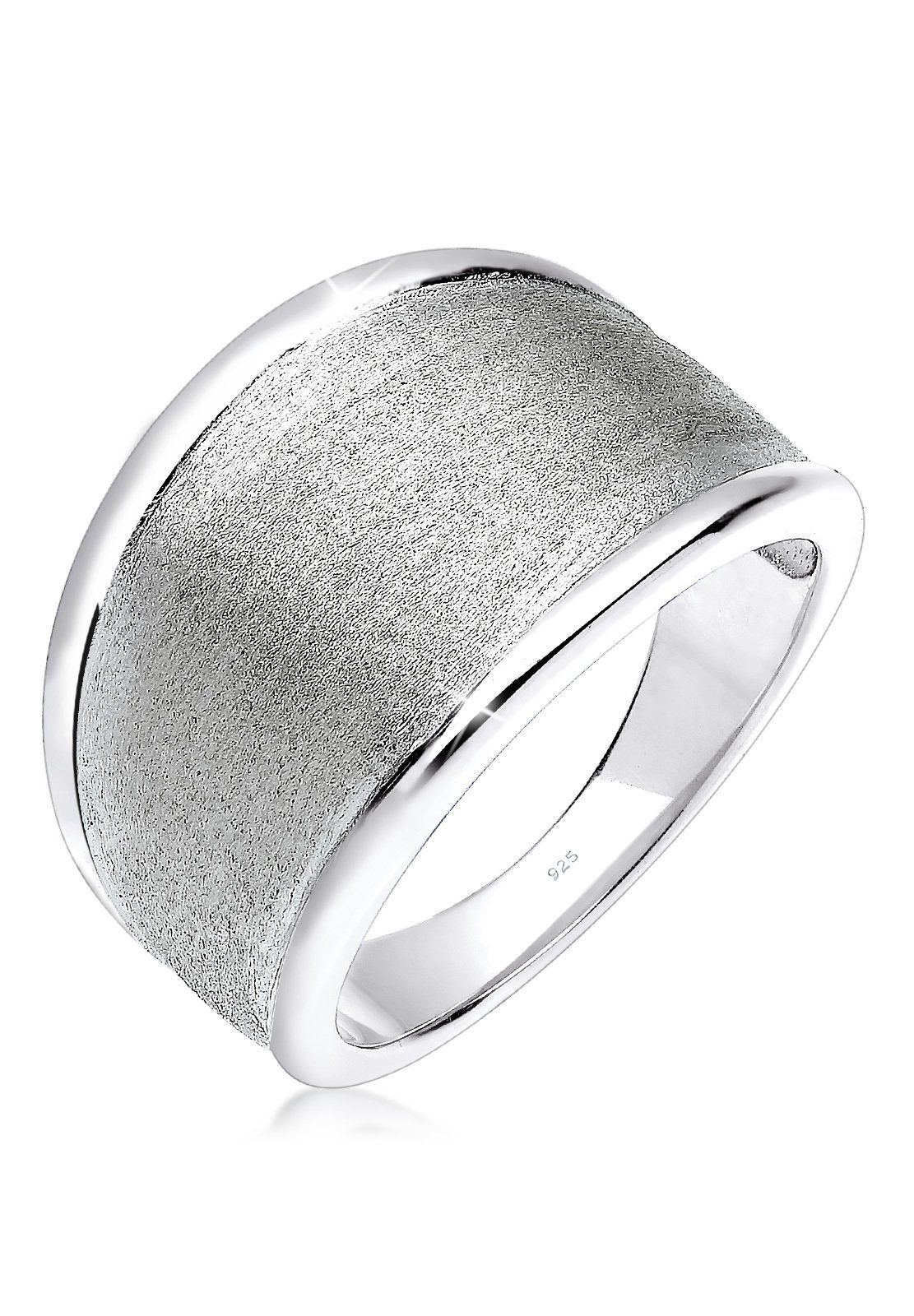 Elli Fingerring Basic Matt Trend Silber günstig online kaufen