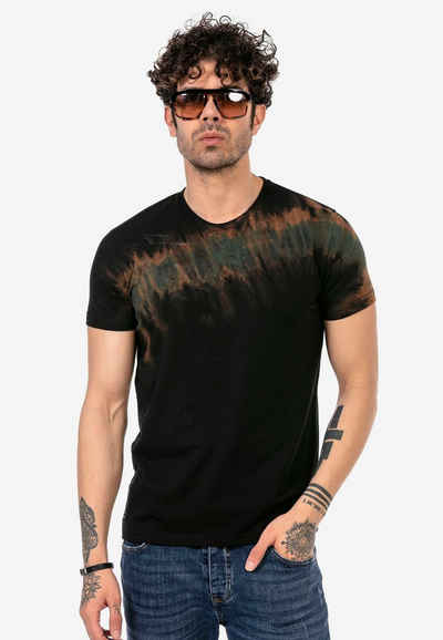 RedBridge T-Shirt Surprise in trendigem Batik-Design