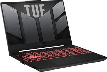 Asus TUF Gaming A15 Laptop, Full HD IPS-Display, 16GB RAM, Windows 11 Home, Gaming-Notebook (39,6 cm/15,6 Zoll, AMD Ryzen 5 7535HS, GeForce RTX 4050, 512 GB SSD, FA507NU-LP101W R5-7535HS)