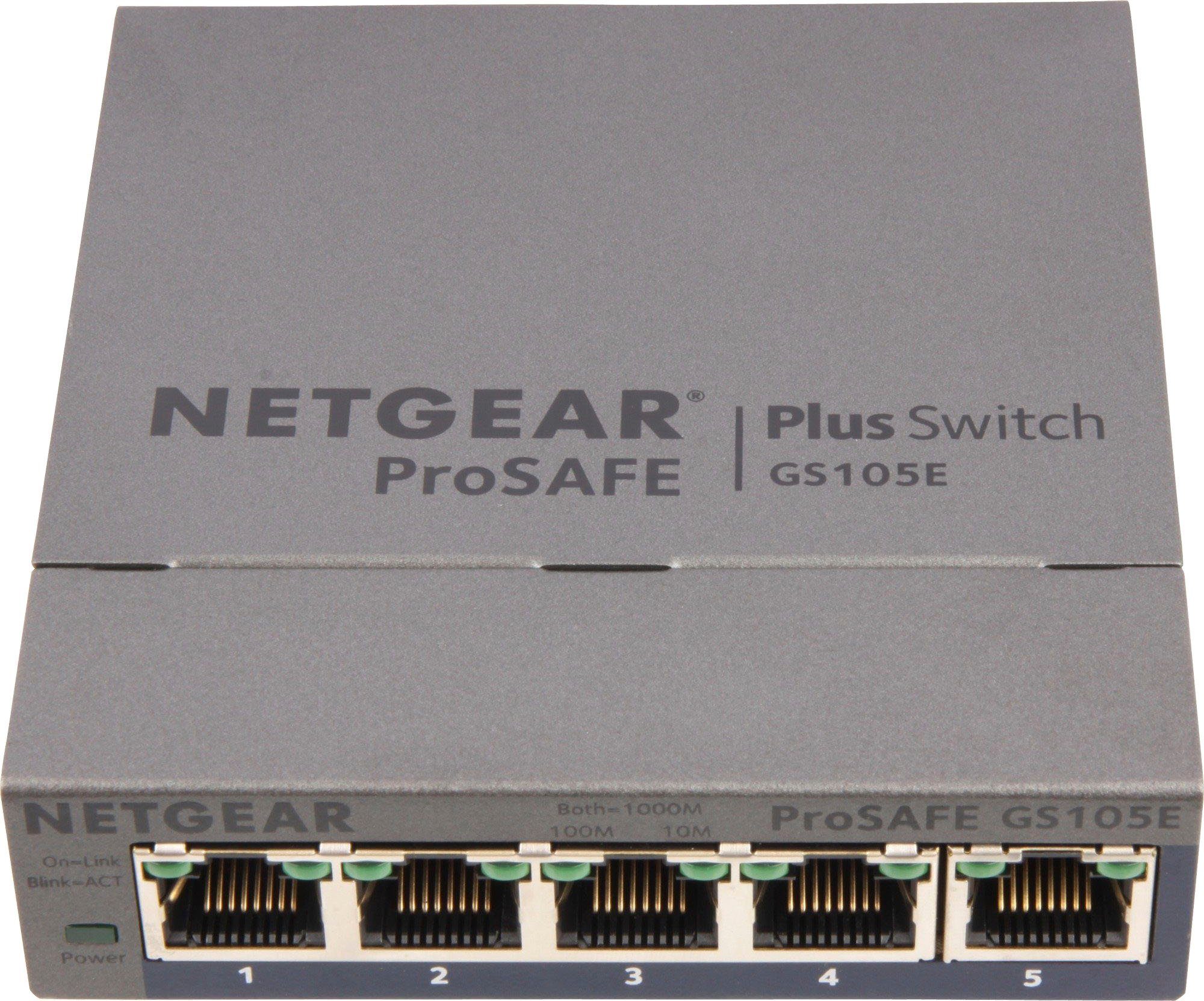 NETGEAR GS105E v2 Netzwerk-Switch