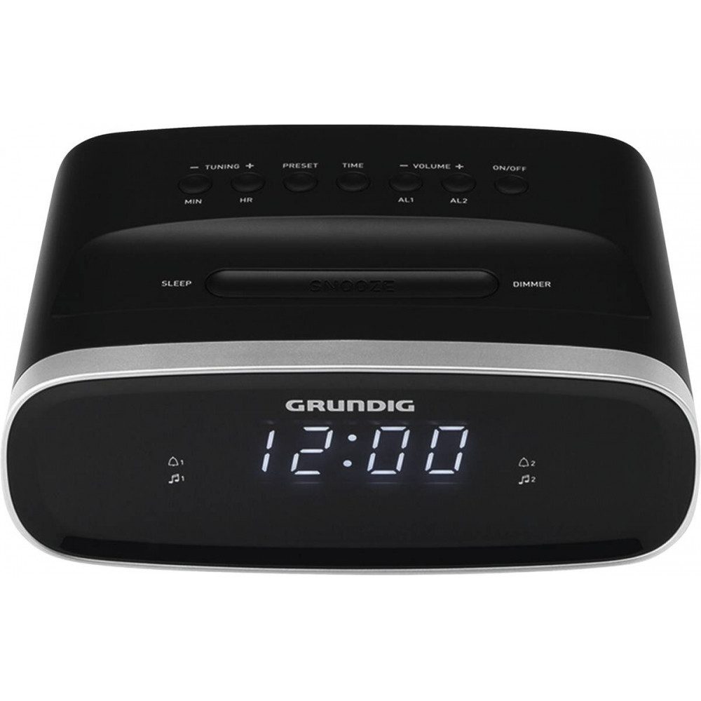 Grundig Grundig Sonoclock 1100 Uhrenradio Uhrenradio (UKW-Empfang, Weckfunktion mit Musik, Uhrenradio mit Weckfunktion und großem LED-Display)