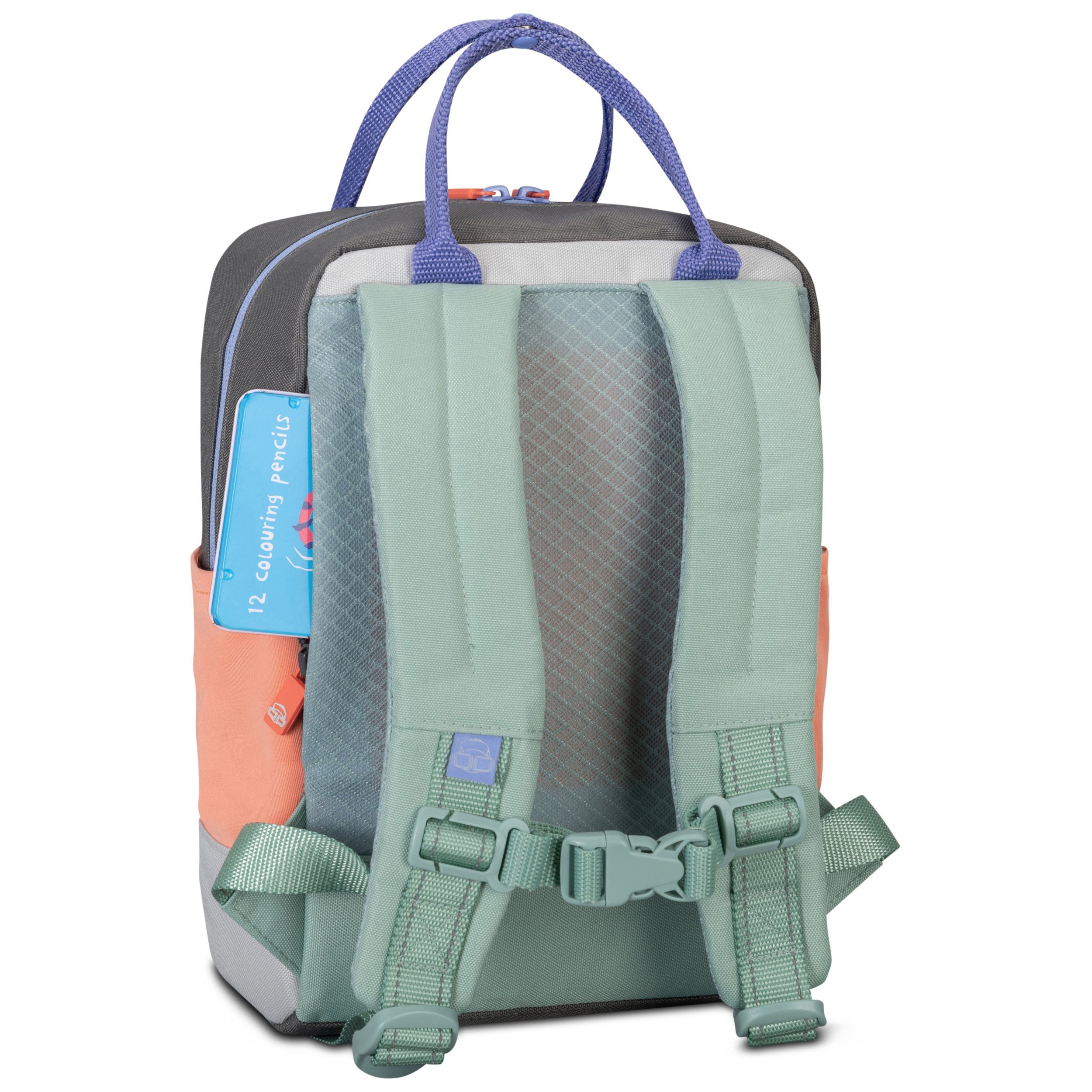 Johnny Urban Kinderrucksack Linus Junior Rucksack Kinder Mädchen Jungen, Weiche Polsterung, Recyceltes Material, Wasserabweisend