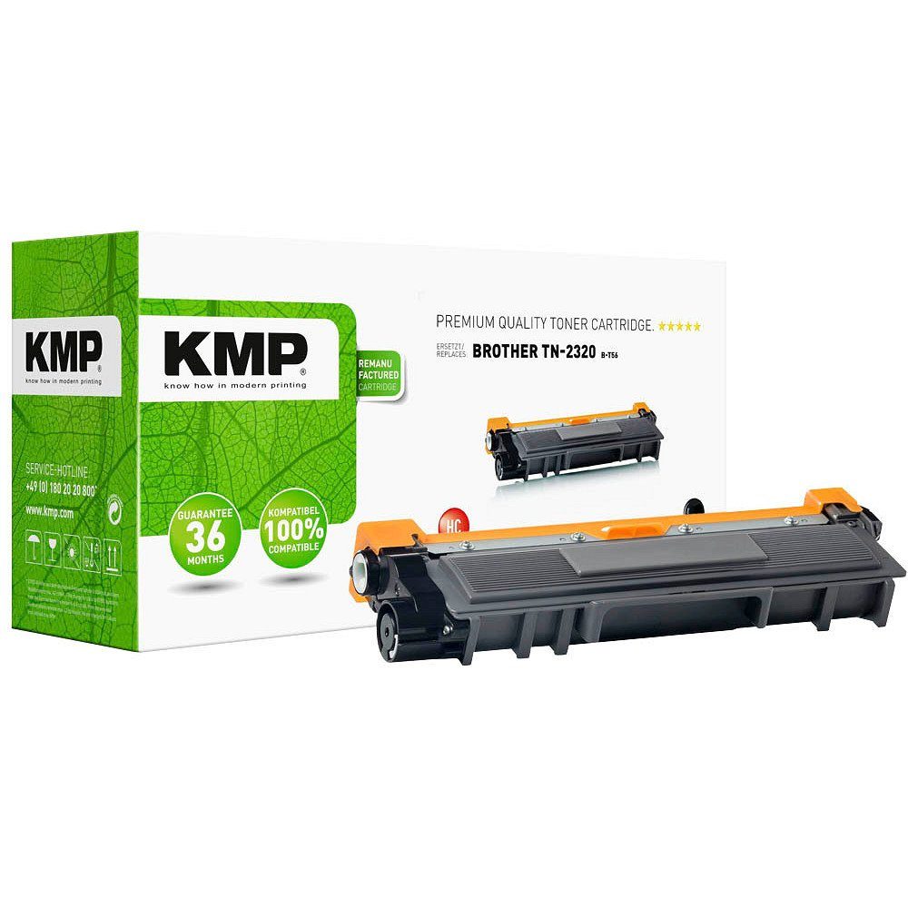 - TN-2320 Brother Toner B-T56 Tonerkartusche (1-St) ERSETZT 1 black, KMP