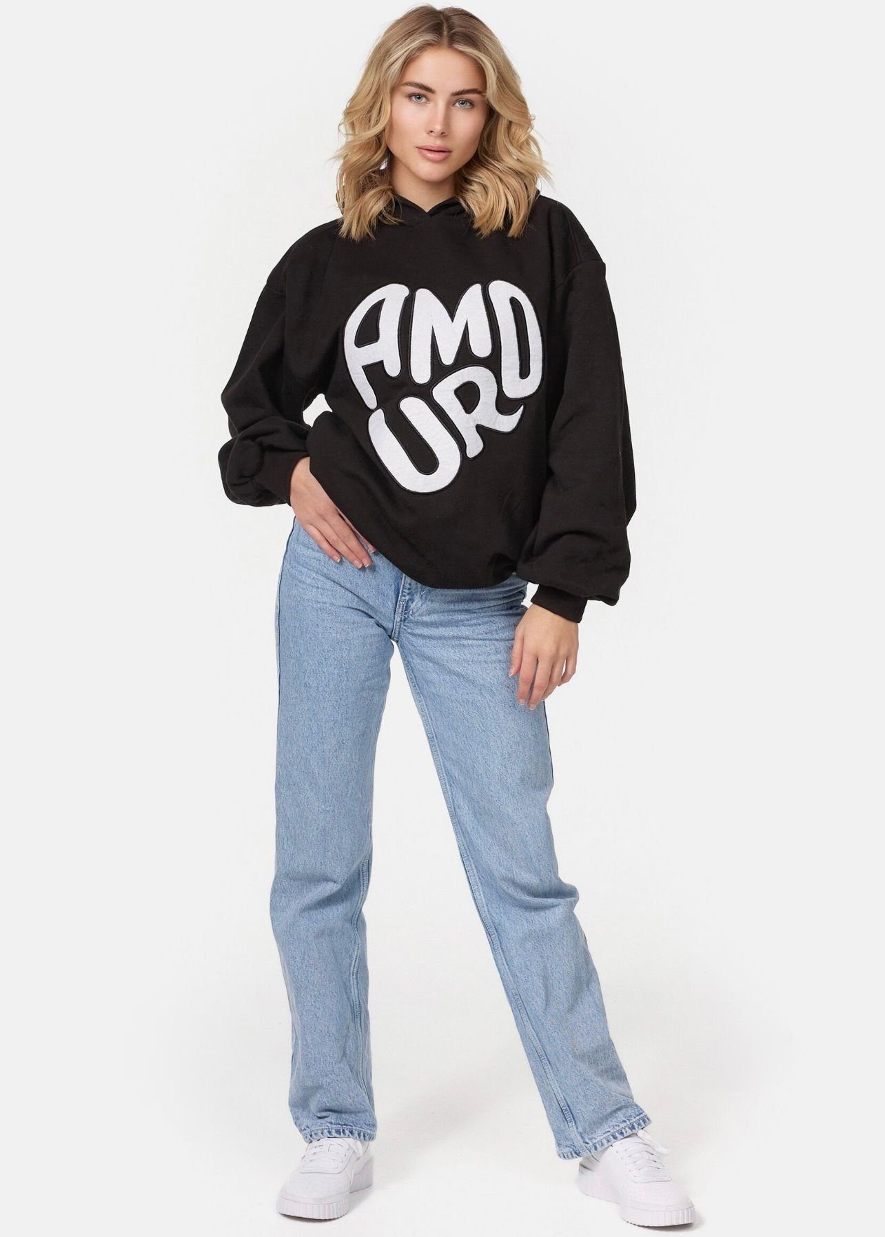 Worldclassca Hoodie Worldclassca Oversized Hoodie "AMOUR" günstig online kaufen