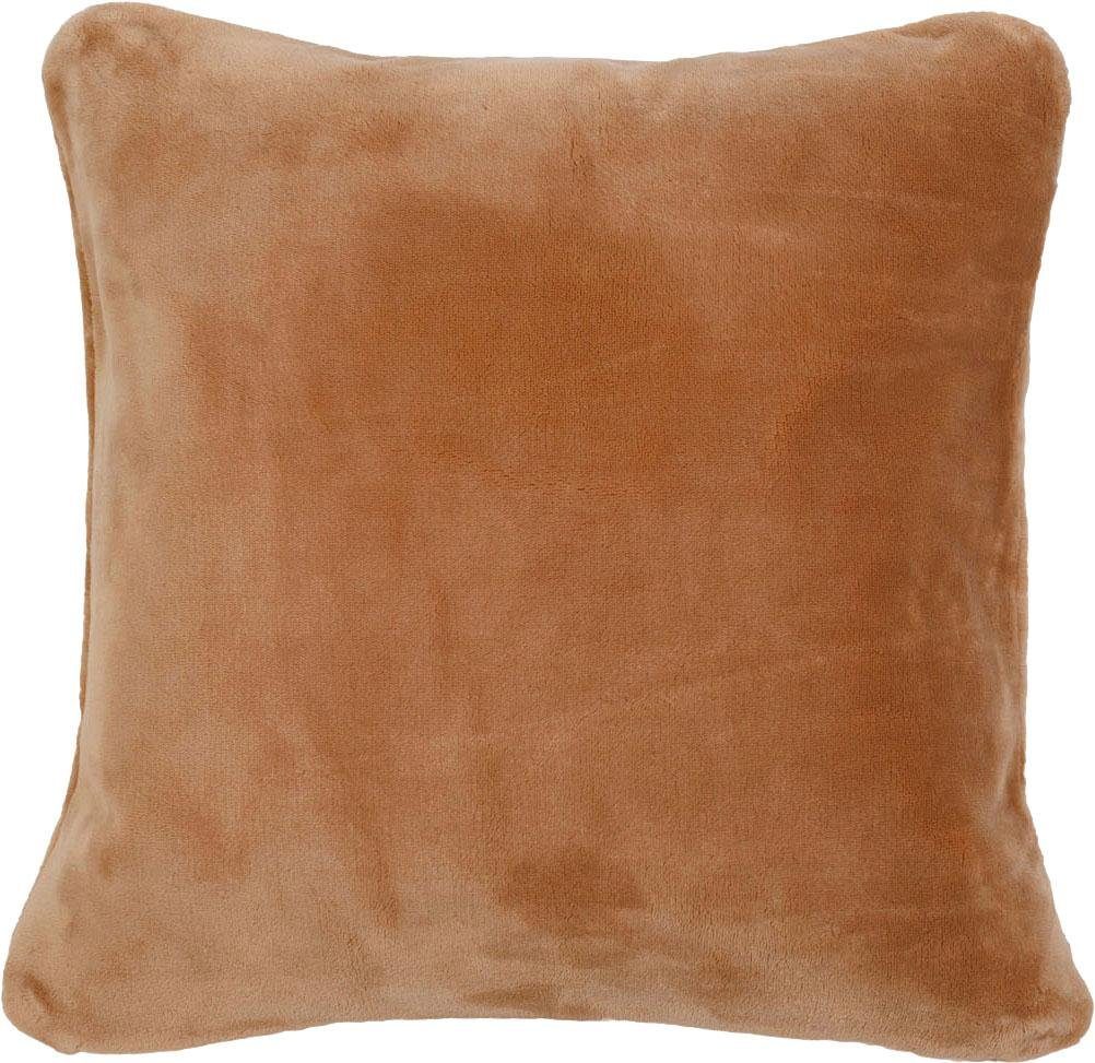 Gözze Dekokissen Premium Cashmere-Feeling Kissen, 50x50cm,passend zur Premium Cashmere-Feeling Decke,Kissenhülle&Füllung