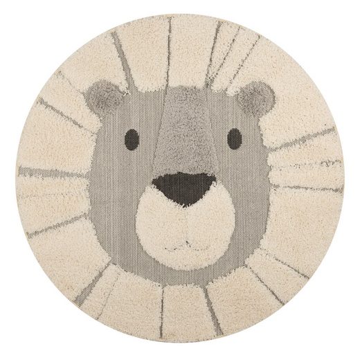Kinderteppich »Lion Lucky«, Zala Living, rund, Höhe 22 mm ...
