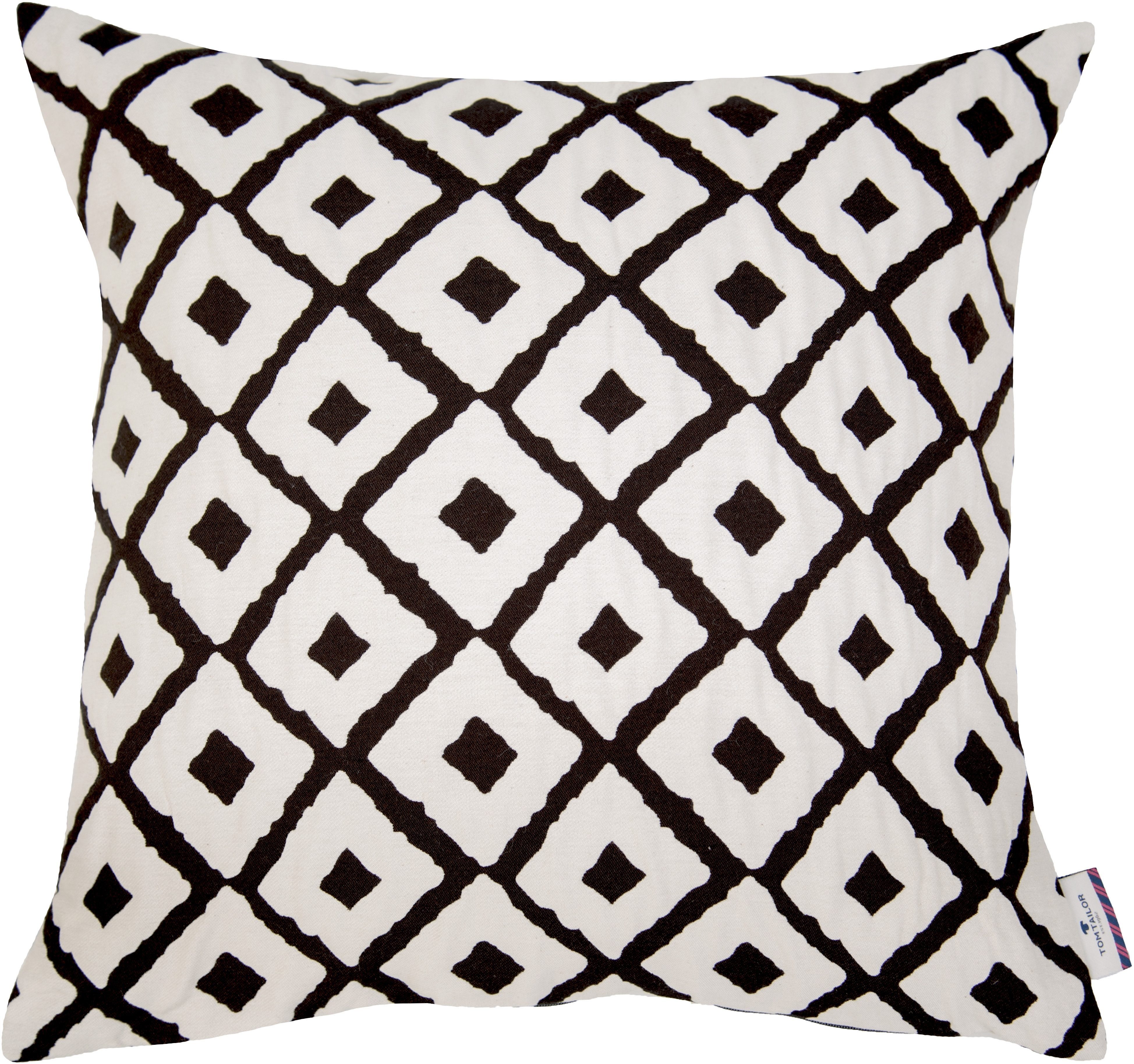 TOM TAILOR HOME Dekokissen Small Squares, Kissenhülle ohne Füllung, 1 Stück günstig online kaufen