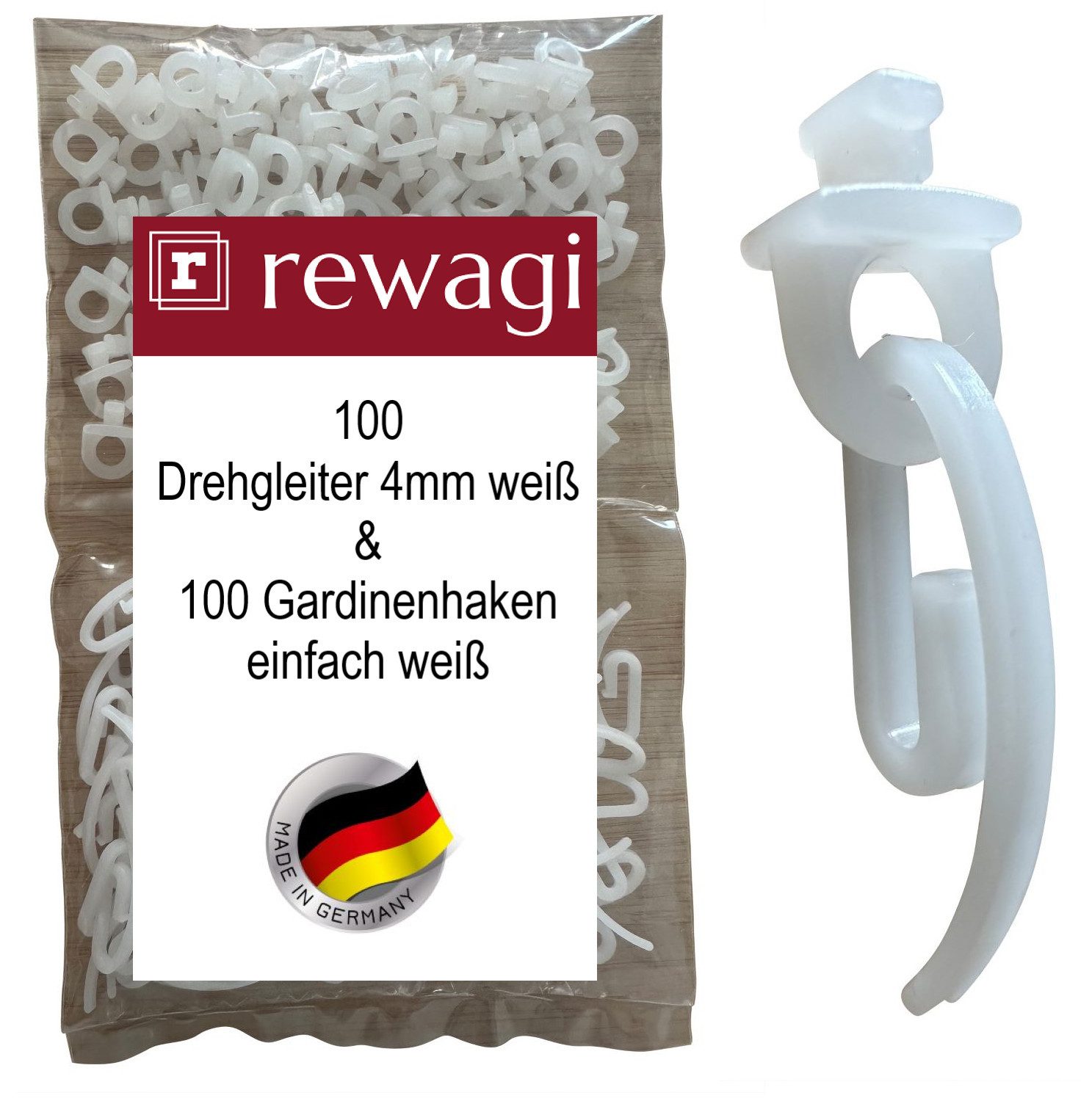 rewagi Gardinengleiter 100 Drehgleiter & 100 günstig online kaufen