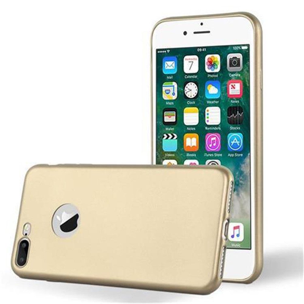 Cadorabo Handyhülle für iPhone 7 PLUS / 7S PLUS / 8 PLUS Hülle Apple iPhone 7 PLUS / 7S PLUS / 8 PLUS, Flexible TPU Silikon Handy Schutzhülle - Hülle - ultra slim