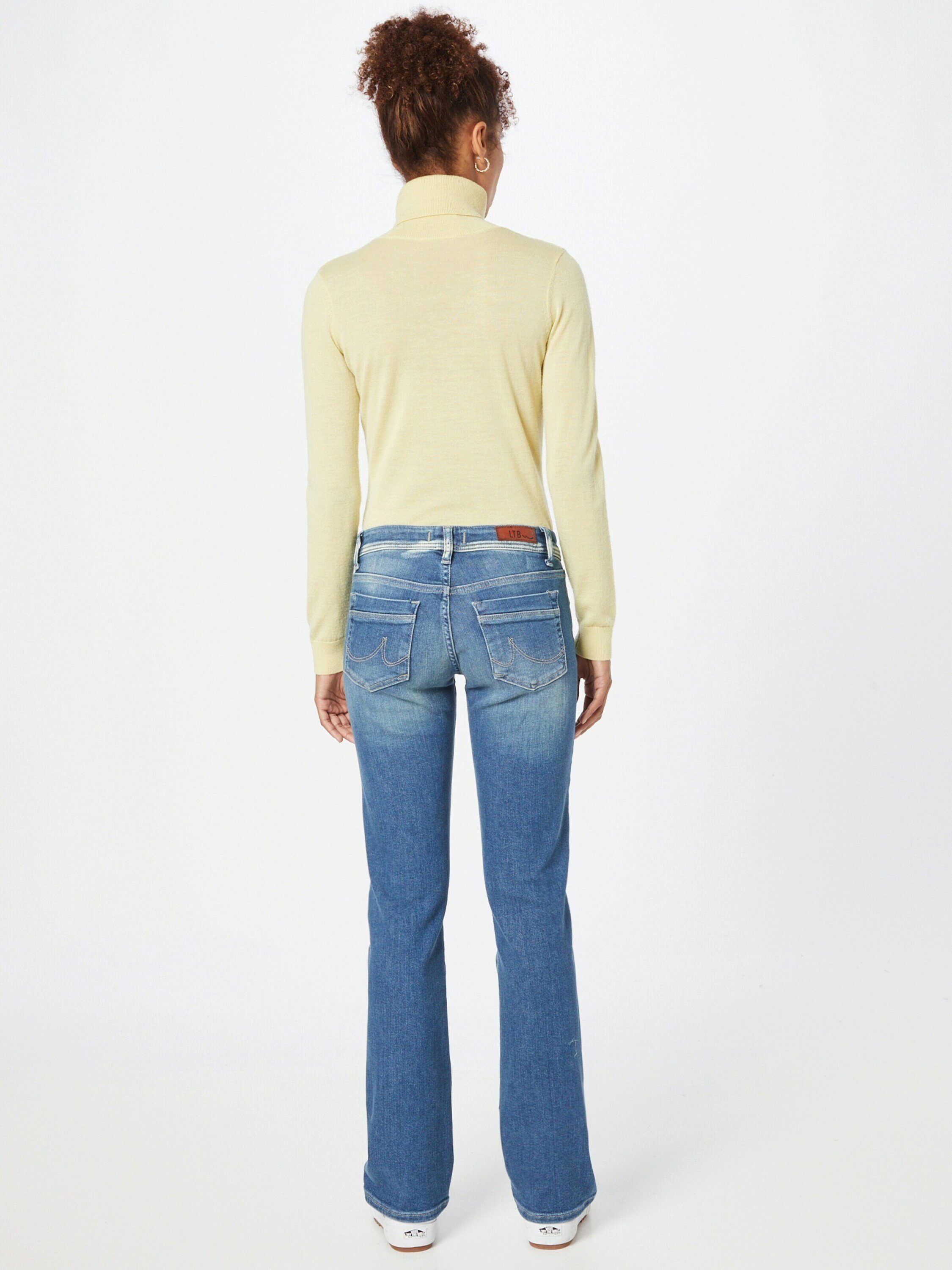 LTB (1-tlg) Plain/ohne Details, Valerie Detail, Bootcut-Jeans Weiteres Cut-Outs