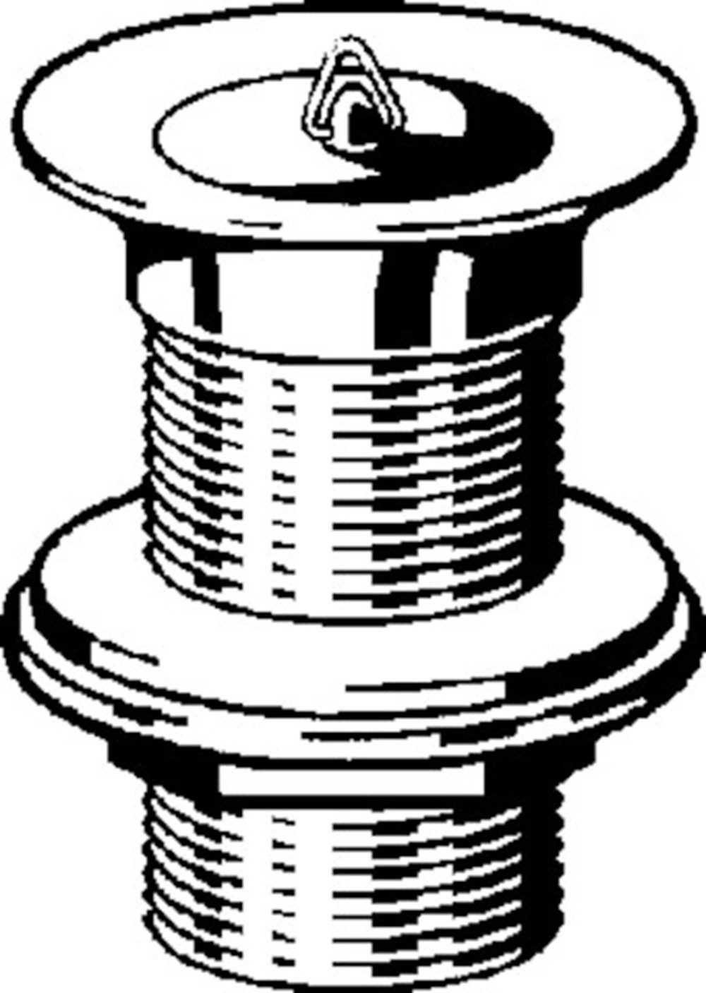Viega Ablaufventil VIEGA Schaftventil 5212.1 11/4" x60x70mm