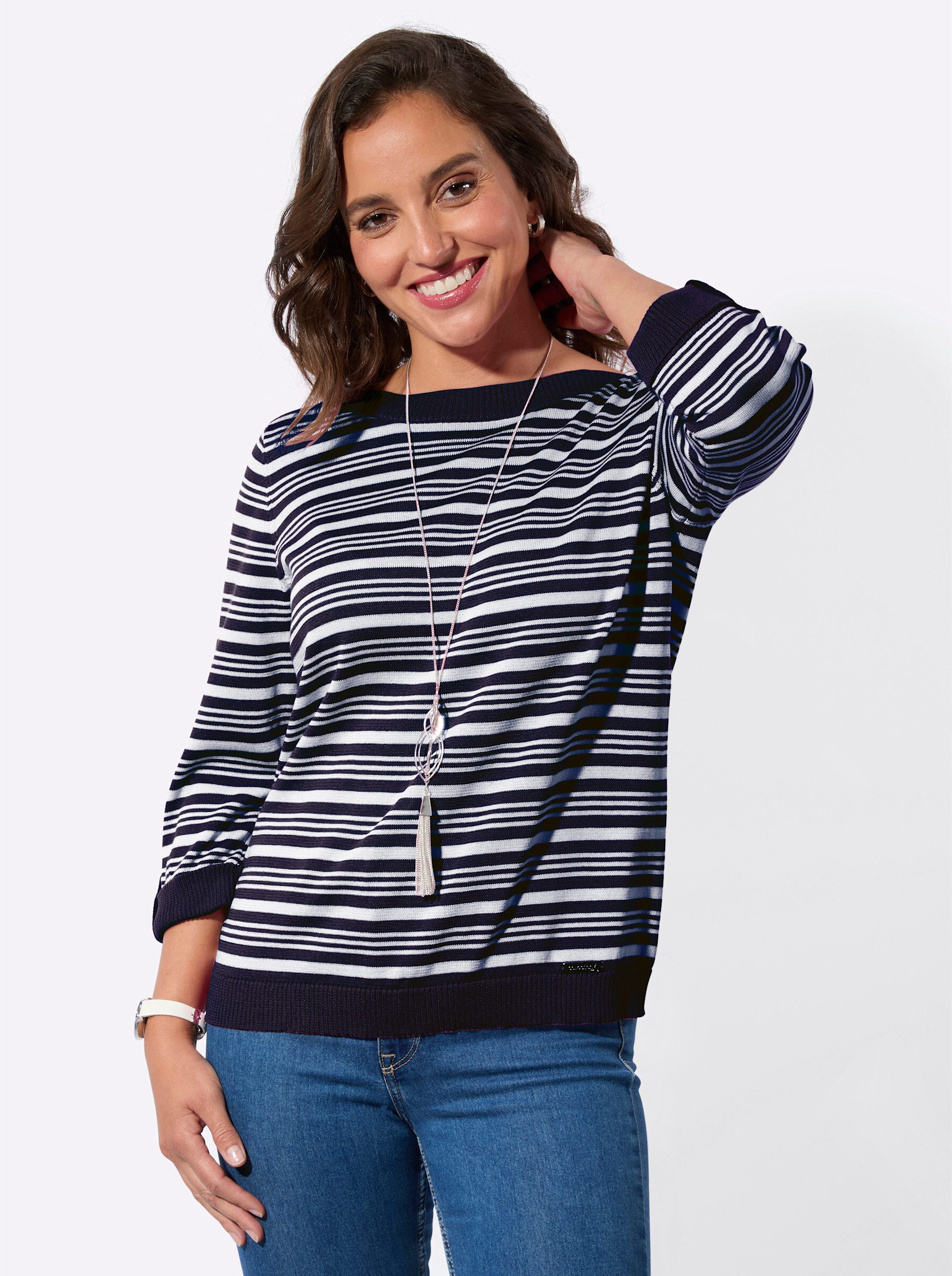 Witt Strickpullover Baumwollpullover günstig online kaufen