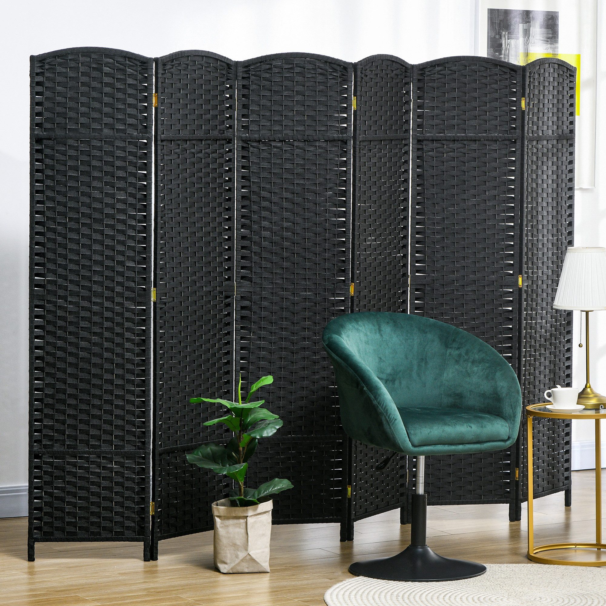 HOMCOM Paravent 240 x 170 cm günstig online kaufen