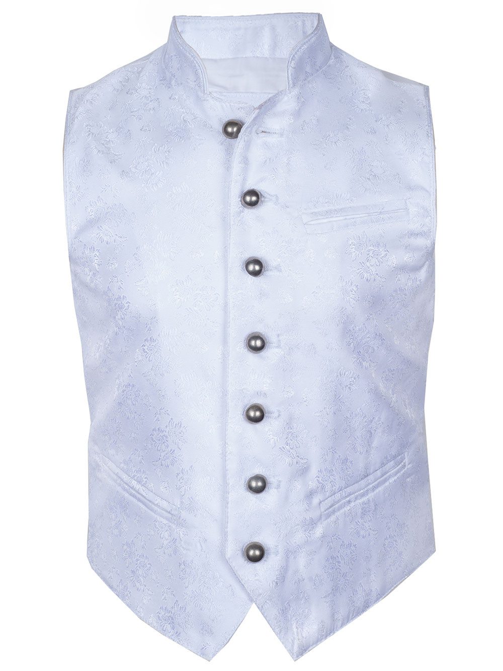 MarJo Trachtenweste Trachtenweste Aron Kids weiß