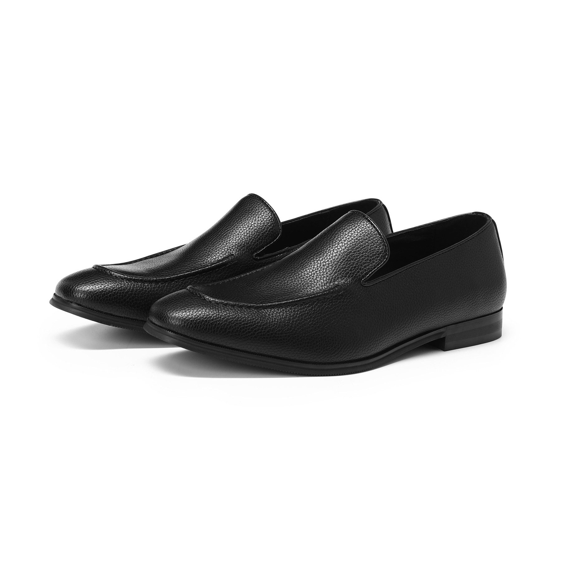Allthemen Slip-On Sneaker Eleganter Herren-Loafer mit Litschimuster Schlupfschuh für Business