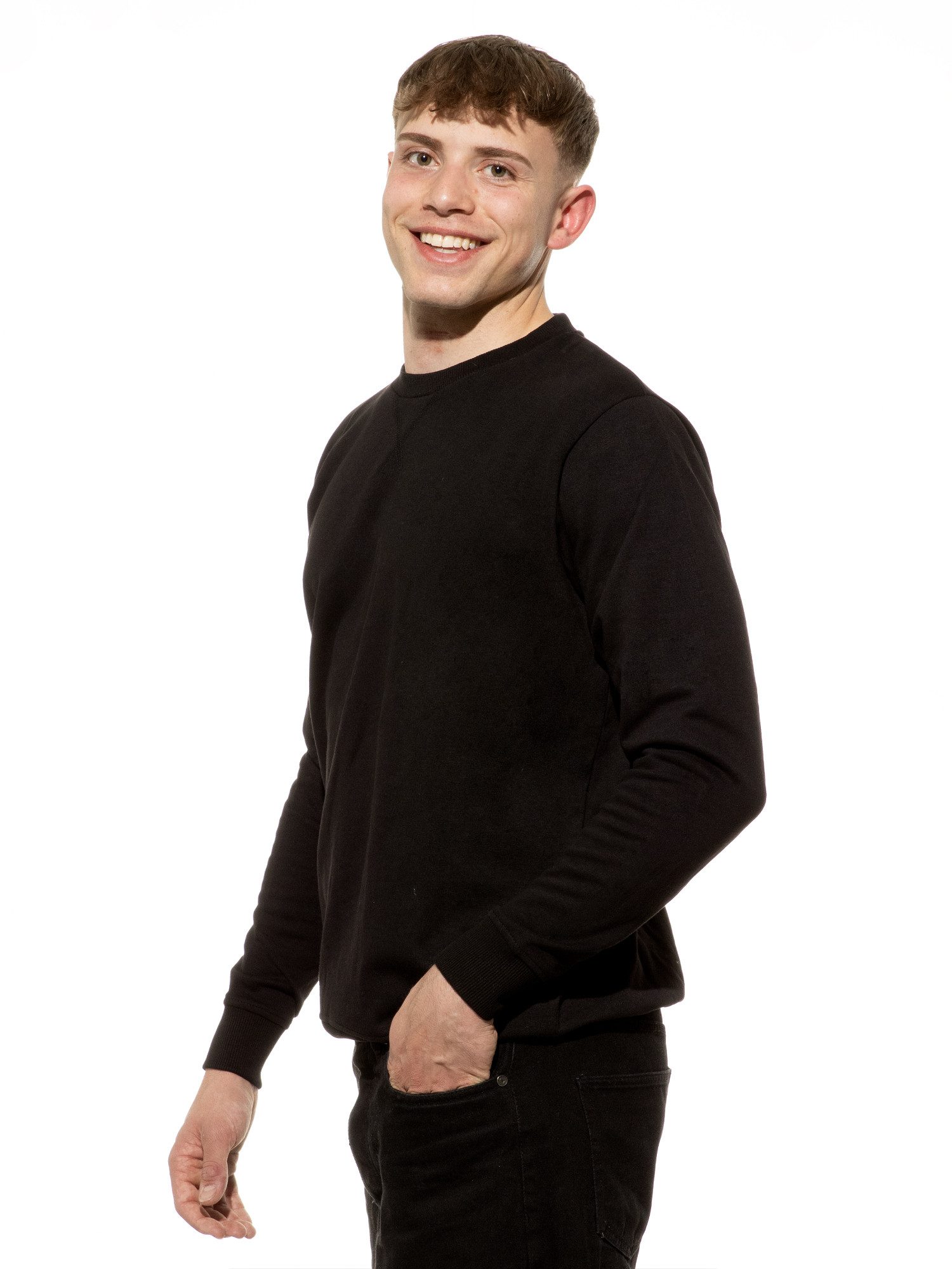 Cotton Prime® Hoodie Sweater Pullover aus Baumwollmischung und weichem Innenfleece – Bild 2 von 5