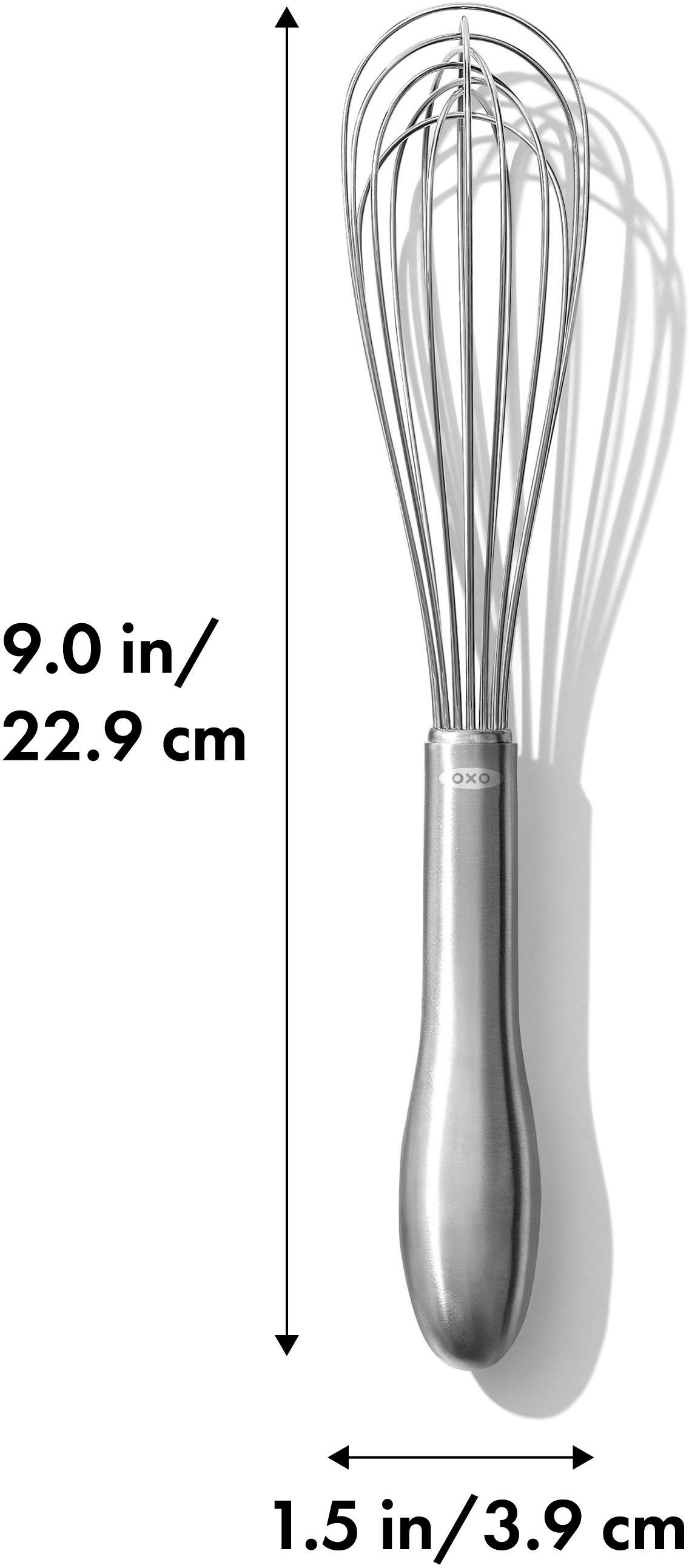 OXO SteeL Schneebesen, 22,5 cm, Edelstahl