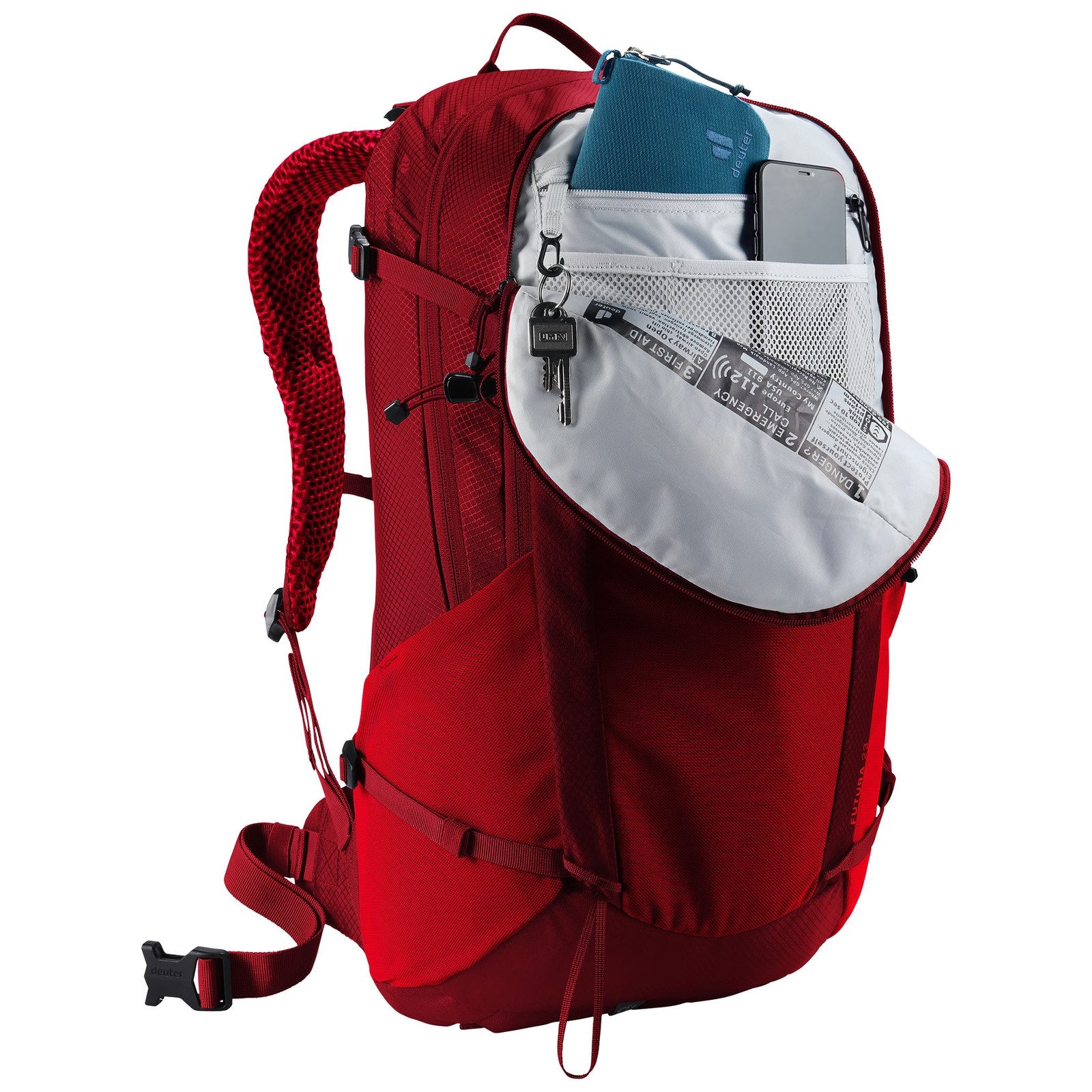 deuter Wanderrucksack Futura 23, mit Aircomfort-Rückensystem