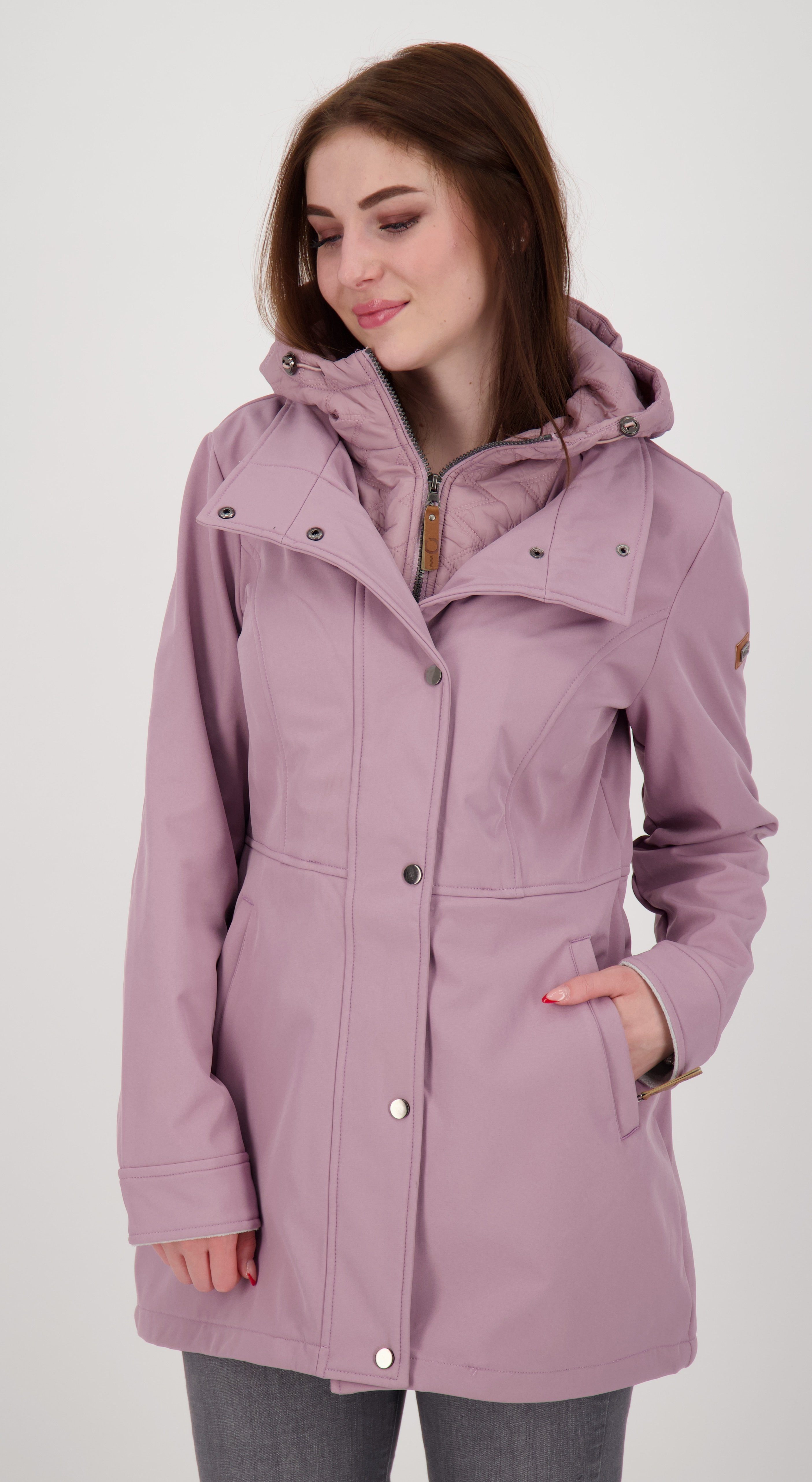 DEPROC Active Softshelljacke SASKIA CS WOMEN auch in Großen Größen berry