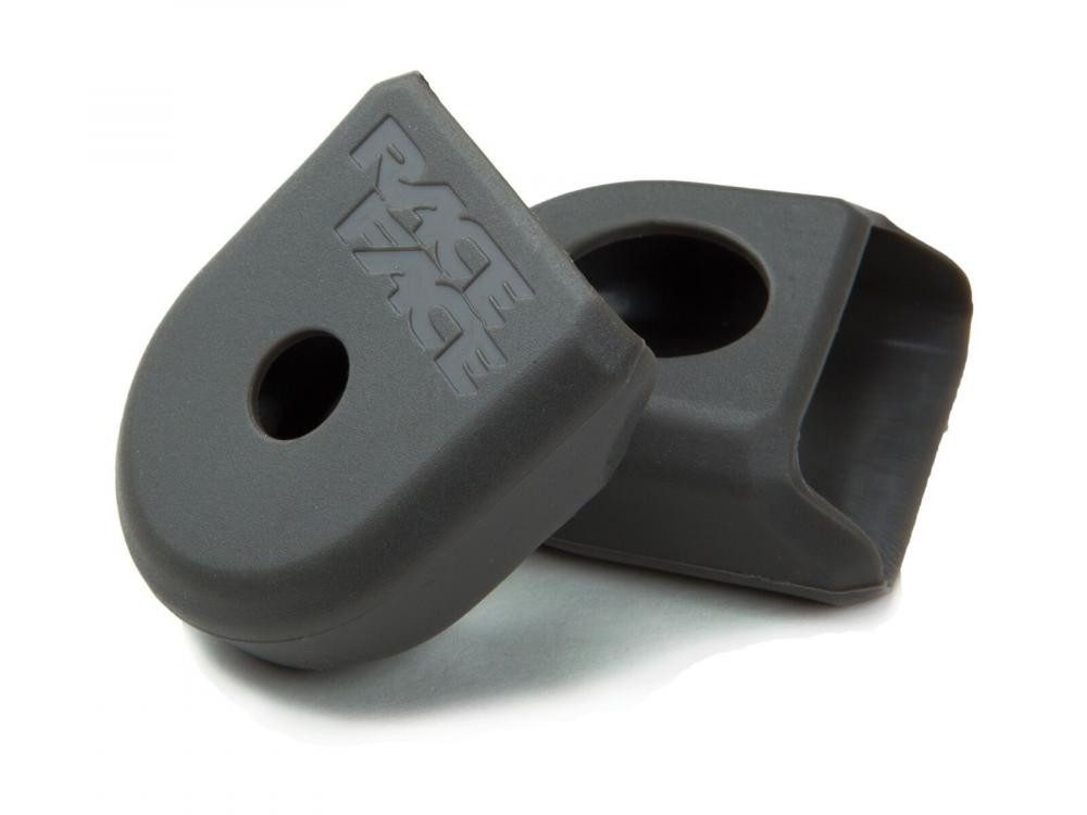 Race Face Fahrradkurbel Race Face Crank Boot Kurbelschutz Kit, 2 Stk., small, grau - Schutz fü