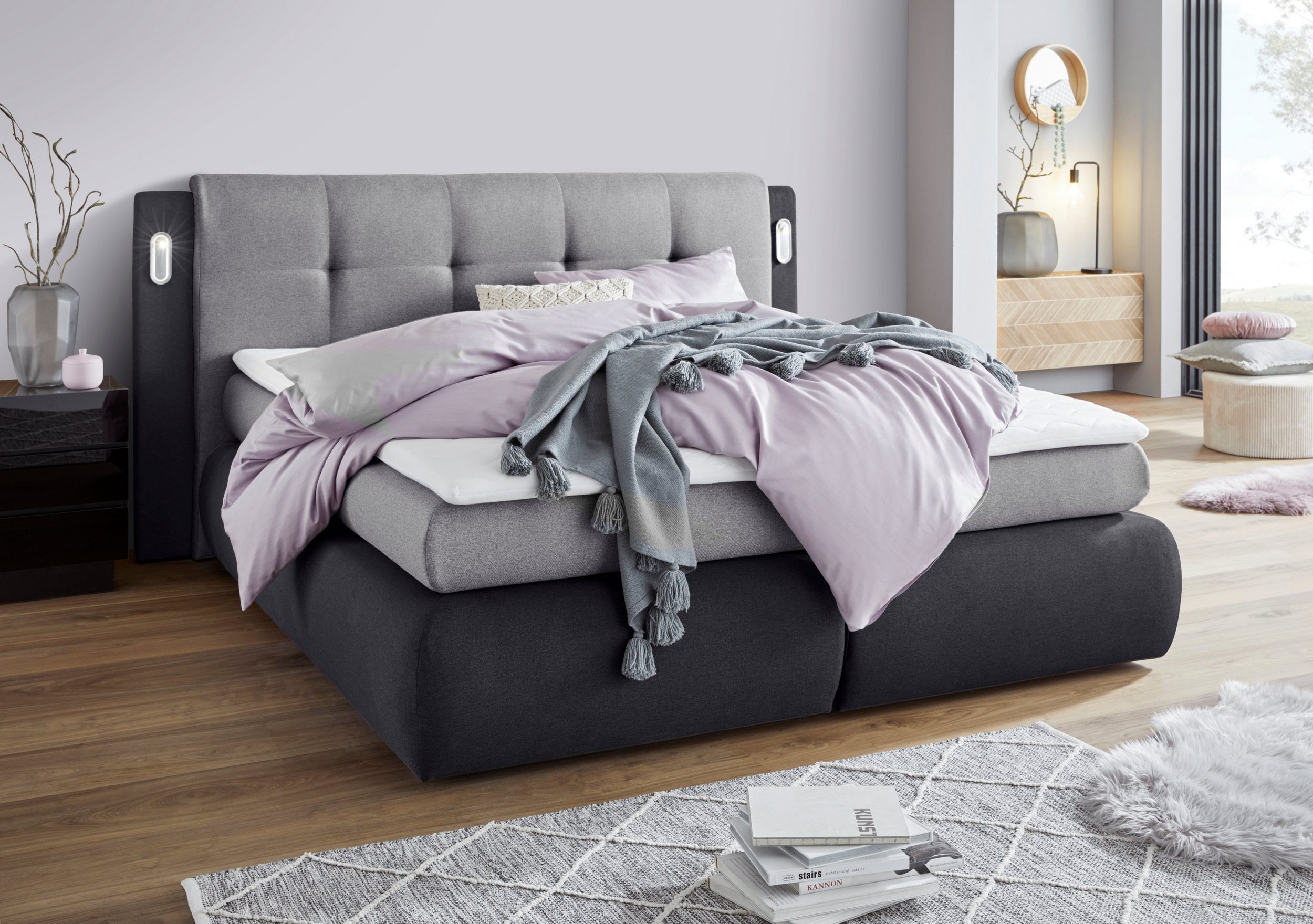 Collection AB Boxspringbett mit Bettkästen
