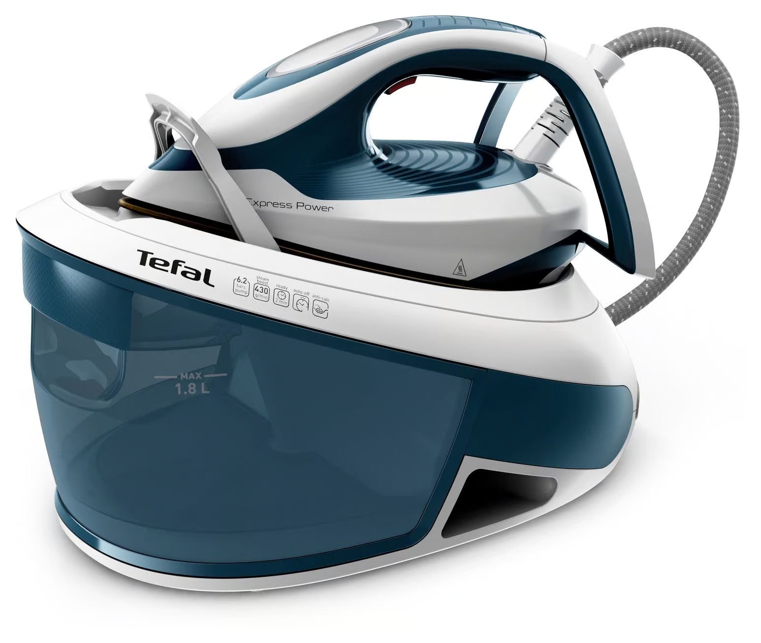 Tefal Dampfbügeleisen, 2800.00 W, Dampfbügelstation