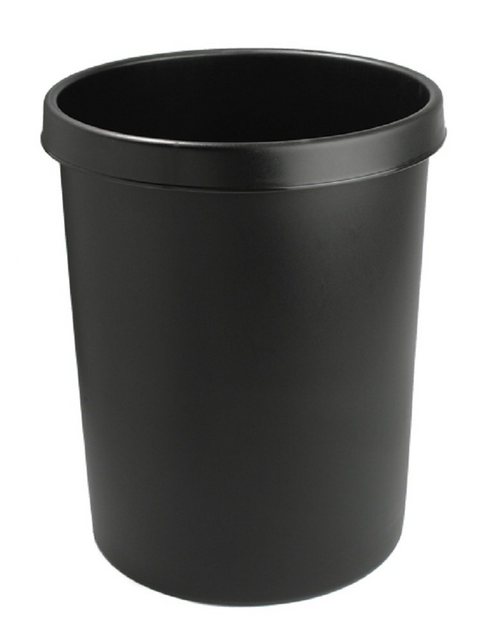 Steelboxx Papierkorb “Papierkorb, schwarz”, robust, langlebig, pflegeleicht