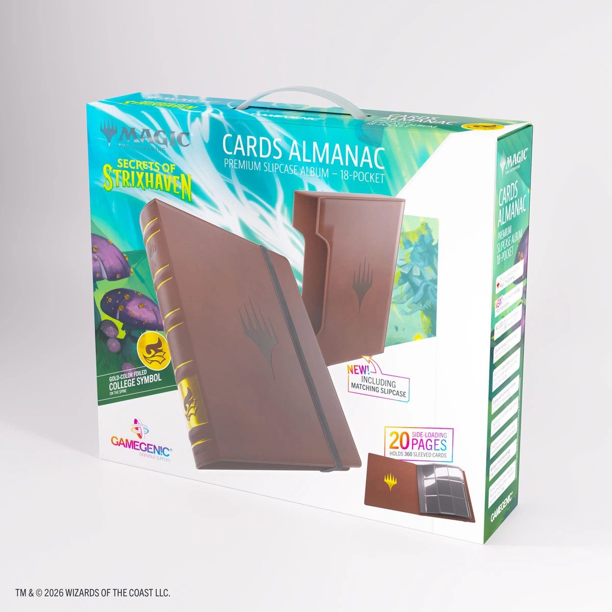 Gamegenic Sammelkarte Secrets of Strixhaven Cards Almanac 18-Pocket