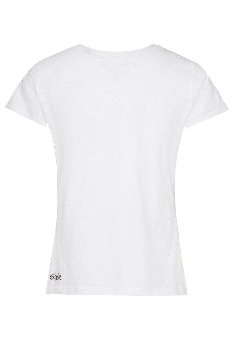 Hangowear Trachtenshirt Trachtenshirt Damen - BAILEY - weiß