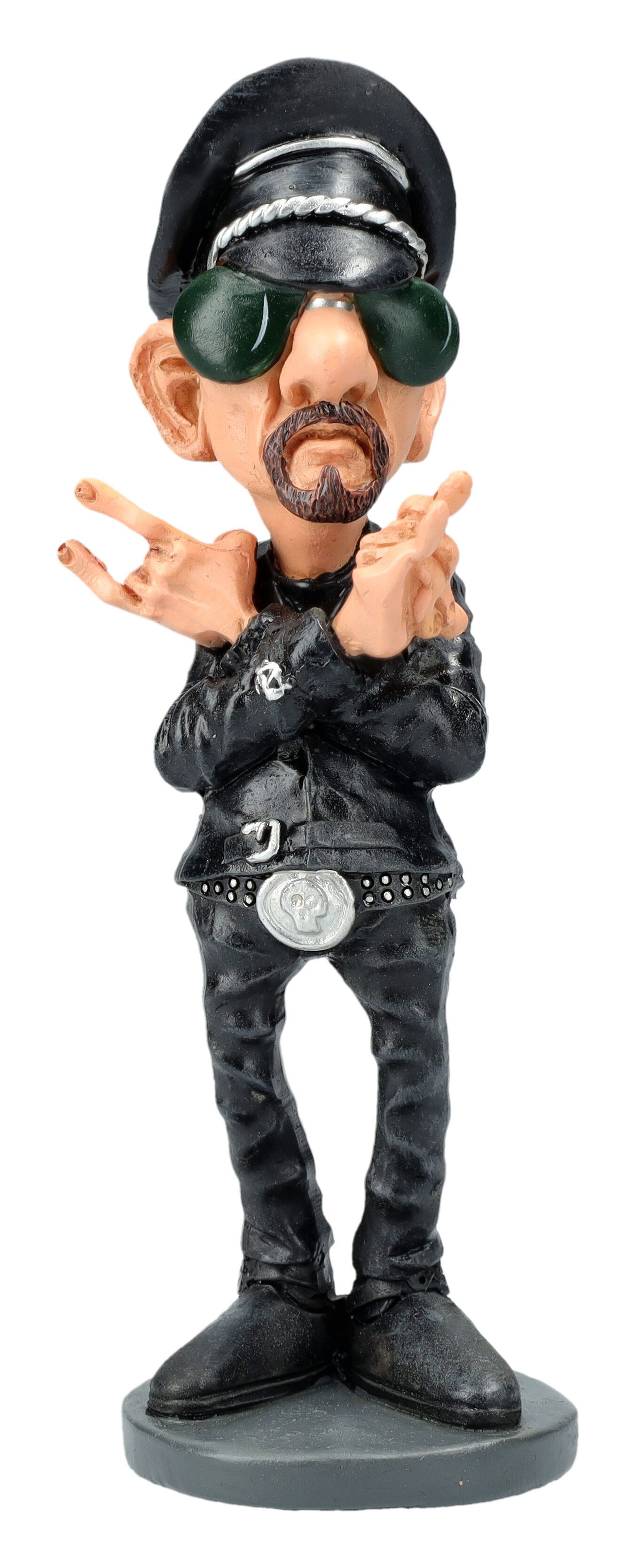 Dekofigur Lustige Rockstar Figur - Sänger Rob - Rockmusiker Dekofigur Musiker