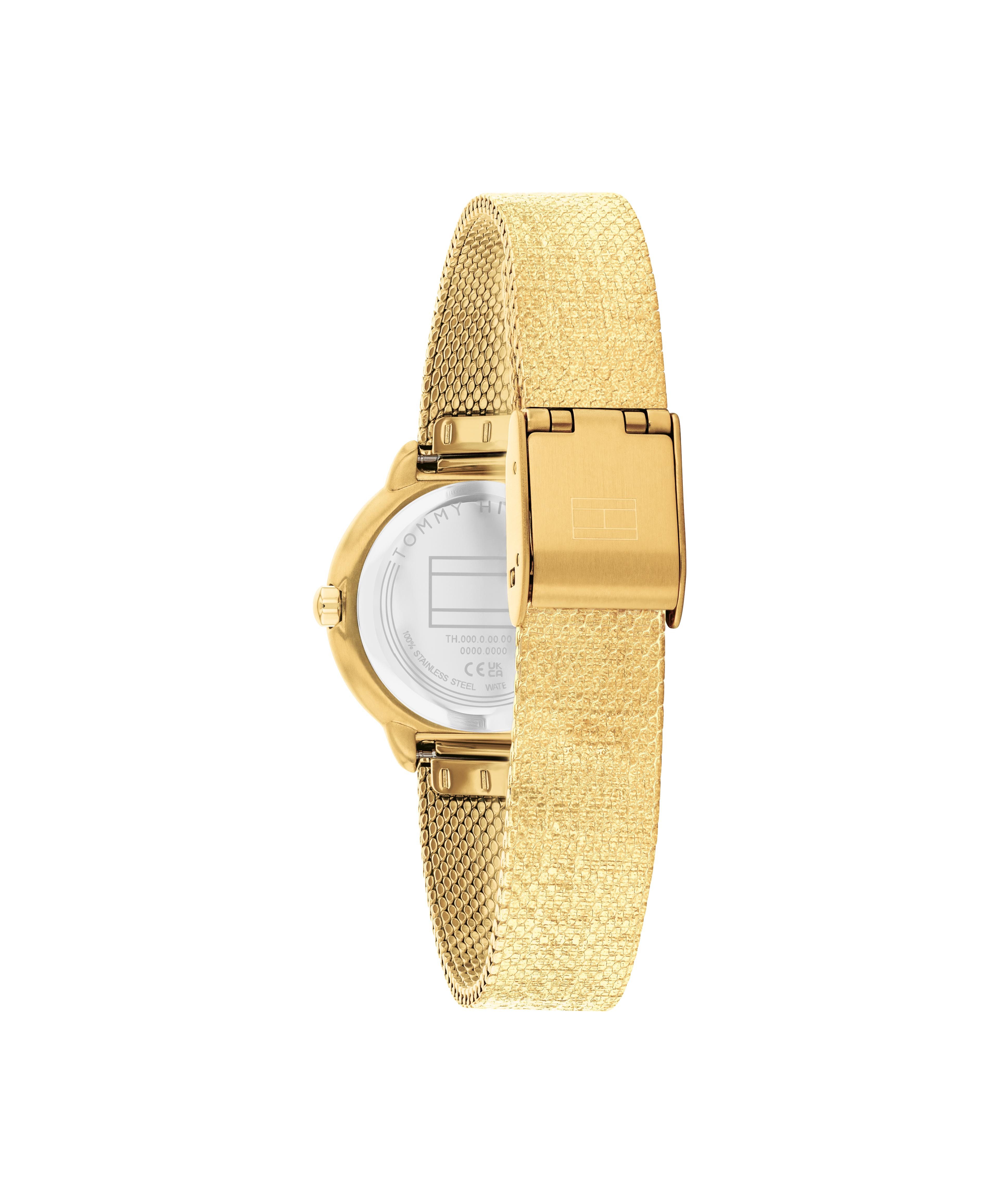 Tommy Hilfiger Quarzuhr DEMI 1782812, Armbanduhr, Damenuhr, Edelstahlarmband, analog