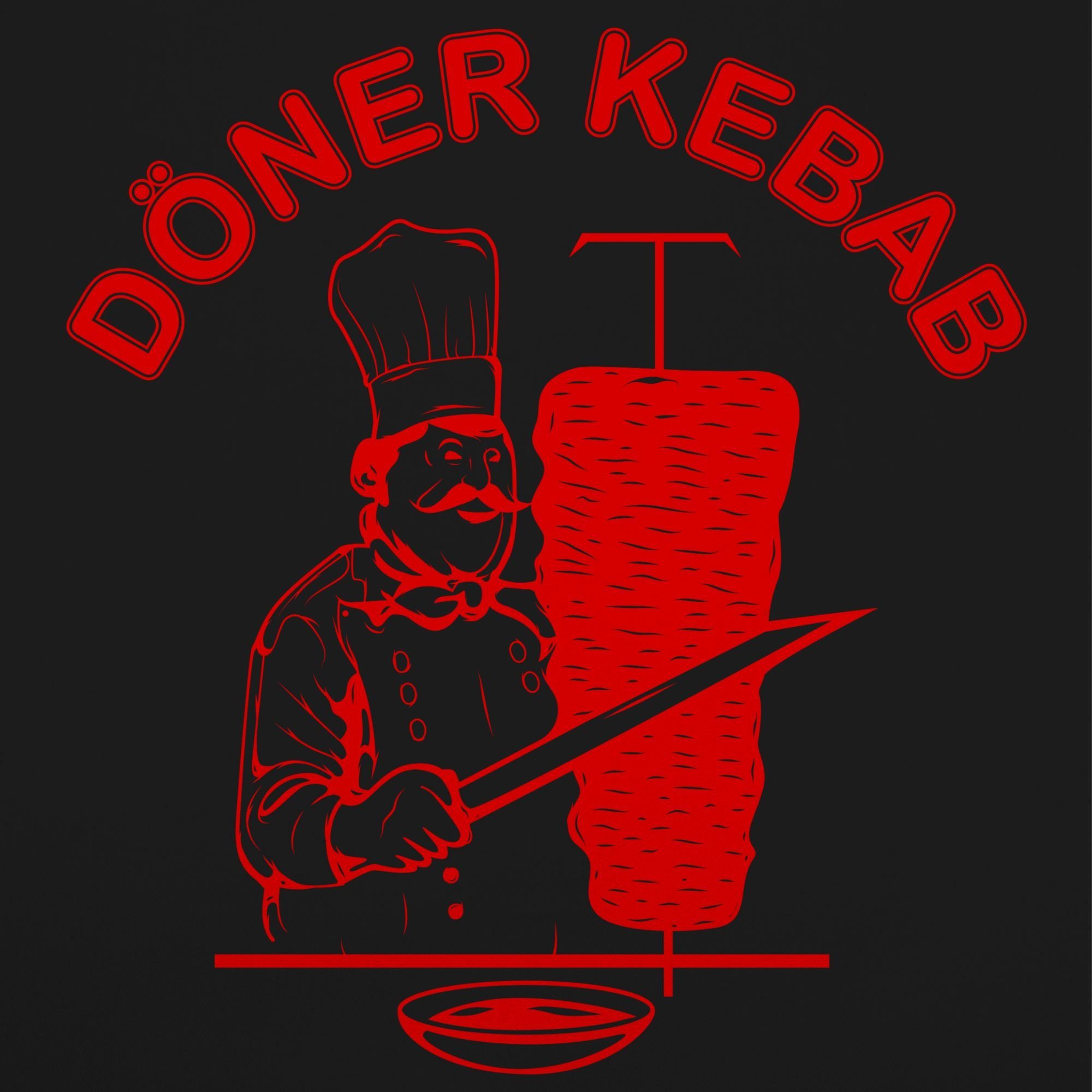 Shirtracer Kochschürze Original Döner Kebab Logo günstig online kaufen