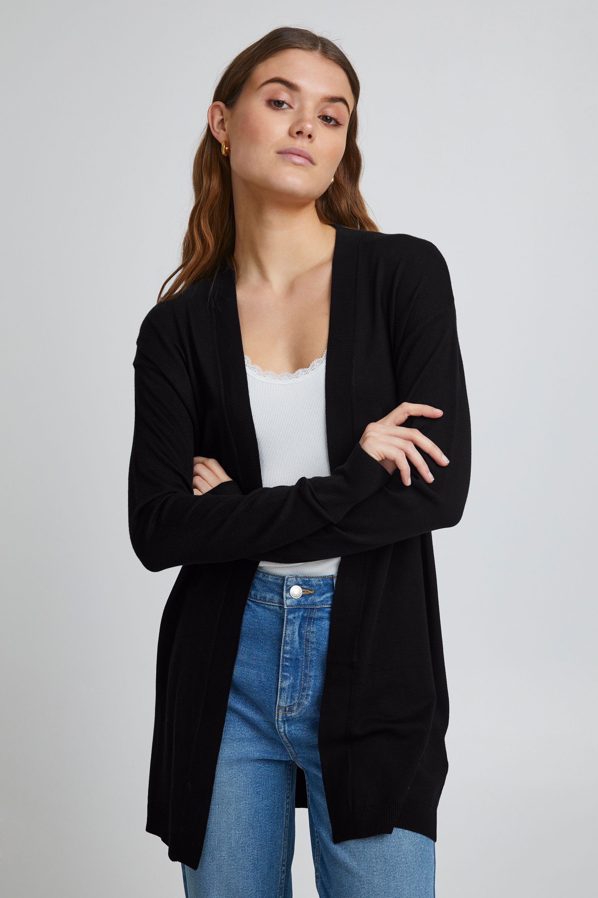 b.young Cardigan BYMMPIMBA CARDIGAN -20811090 Black LONG (200451)