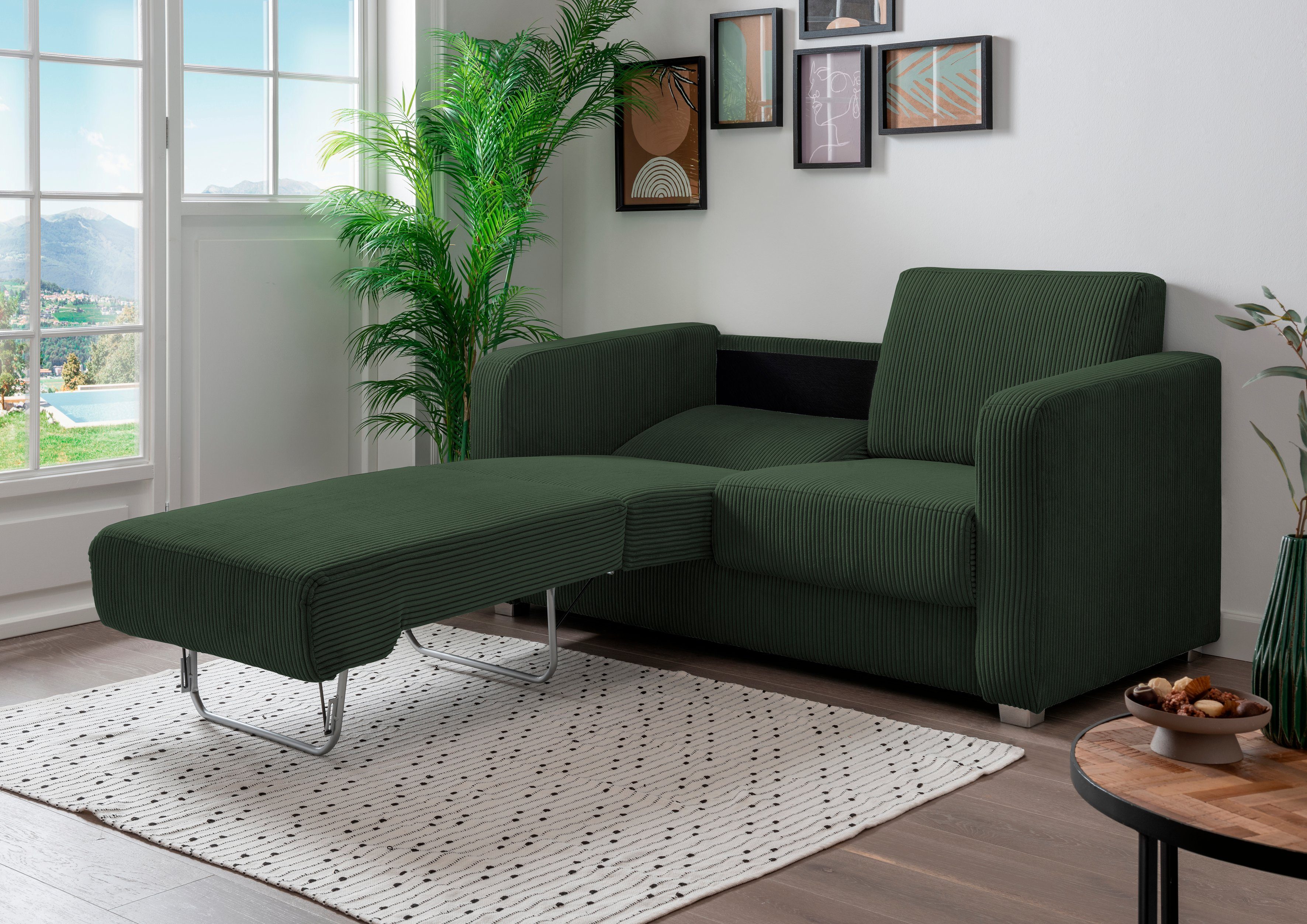 INOSIGN Schlafsofa Mia, mit 2 Einzelauszügen günstig online kaufen