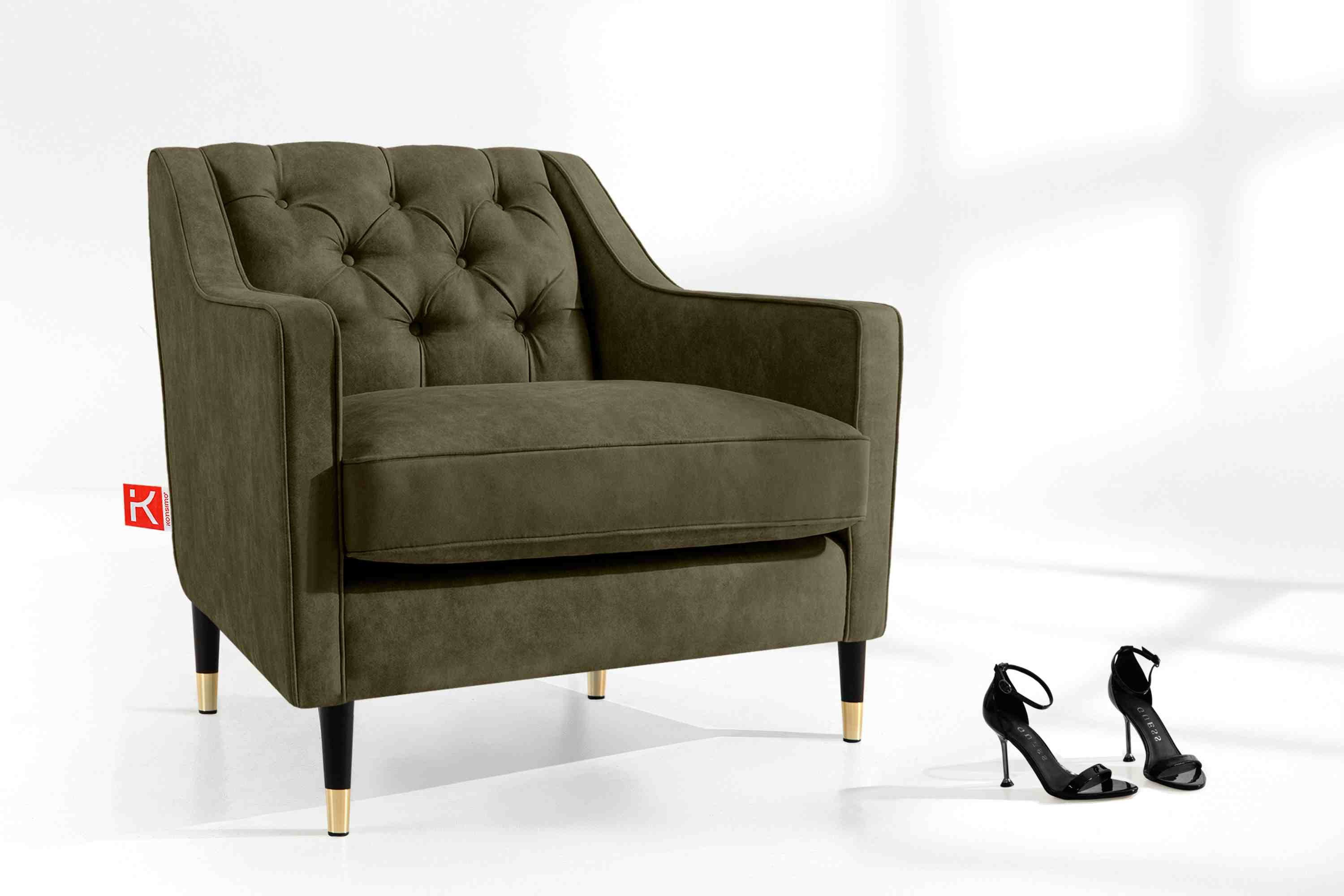 KONSIMO® Sessel NOMUS Sessel, Chesterfield Sessel, günstig online kaufen