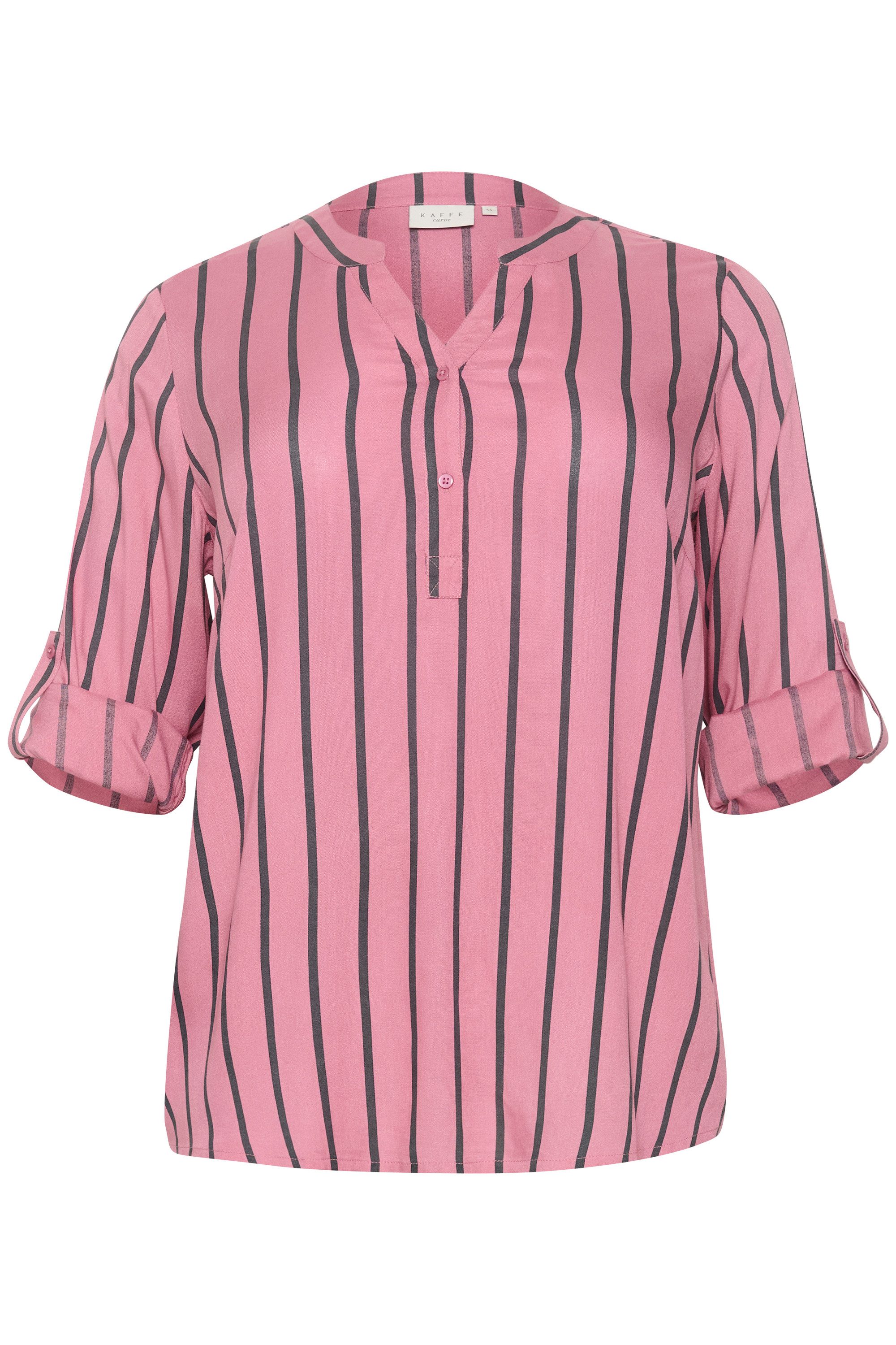 KAFFE Curve Langarmbluse Langarm-Bluse KCsida Große günstig online kaufen