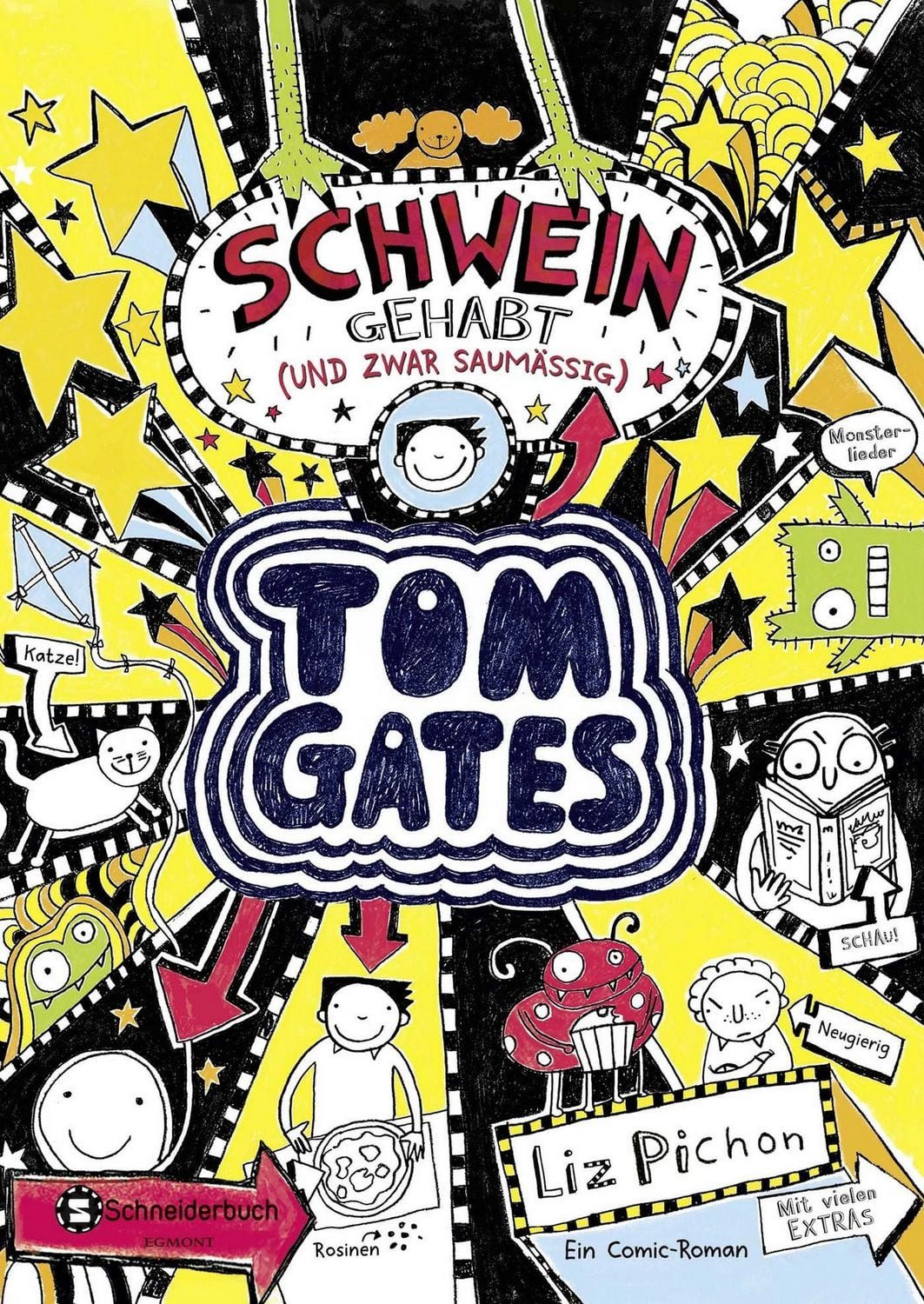 Schwein gehabt (und zwar saumäßig) / Tom Gates Band 7 / Liz Pichon, SPIEGEL-Bestseller