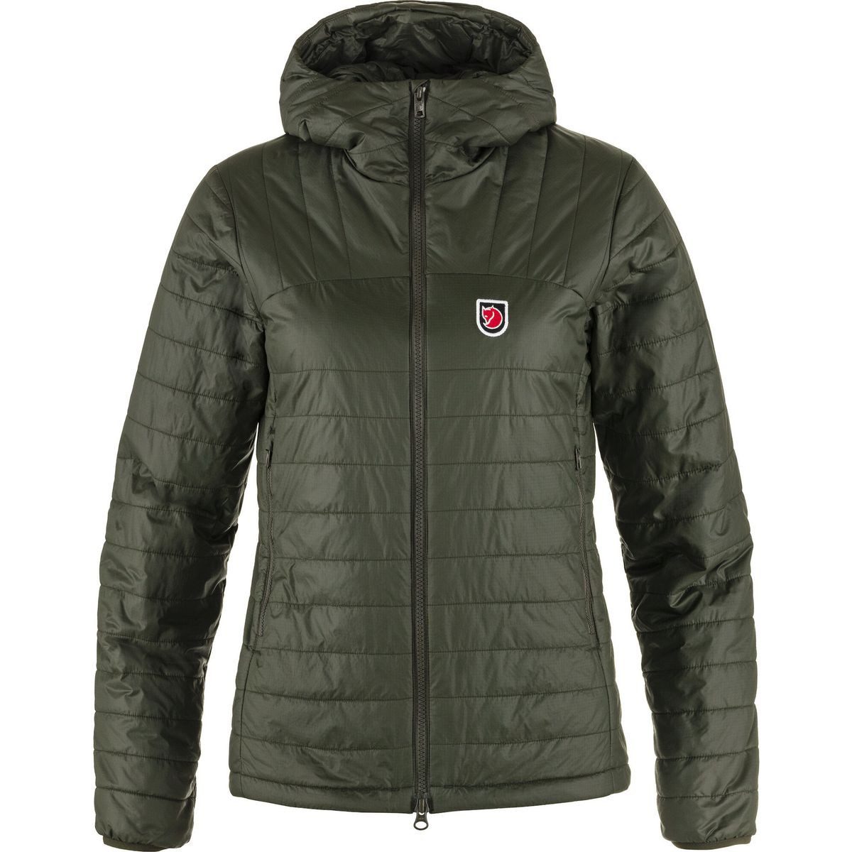 Fjällräven Steppjacke Expedition X-lätt Hoodie W Leichte, winddichte Kapuzenjacke für Damen, ideal als Midlayer oder