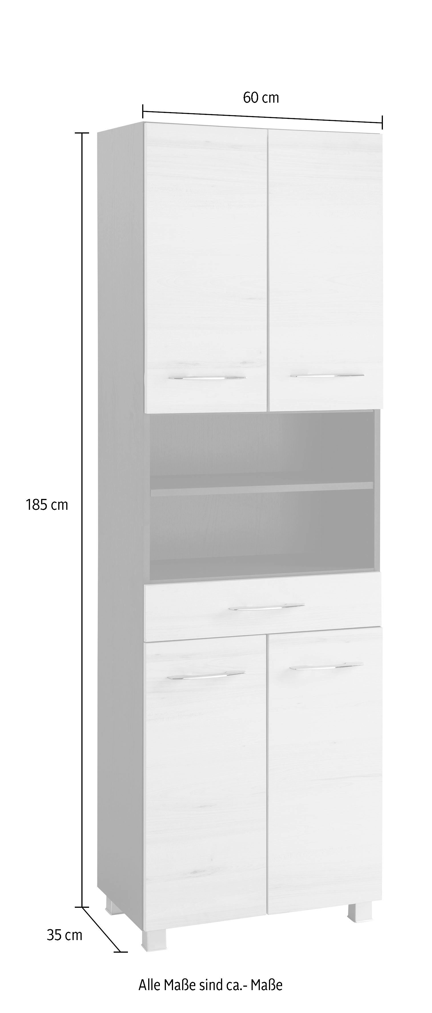 welltime Hochschrank Portofino – Bild 3 von 3