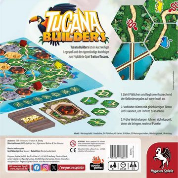 Pegasus Spiele Spiel, Familienspiel Tucana Builders DE, Strategiespiel