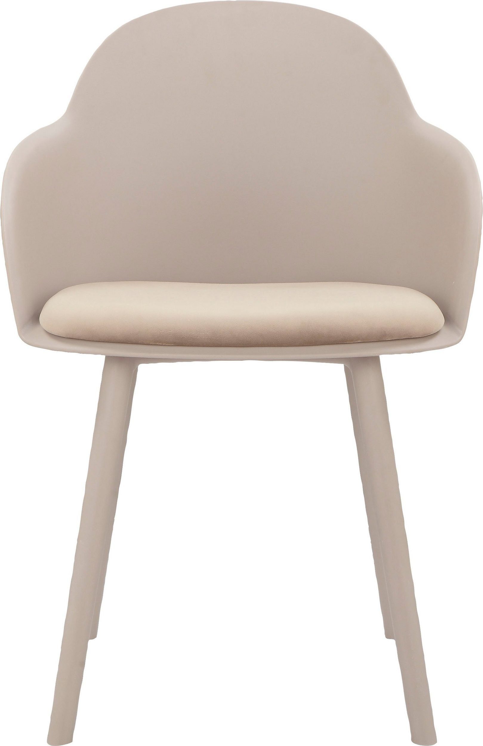 loft24 Esszimmerstuhl Sille (Set, 2 St), Schalenstuhl aus Kunststoff günstig online kaufen