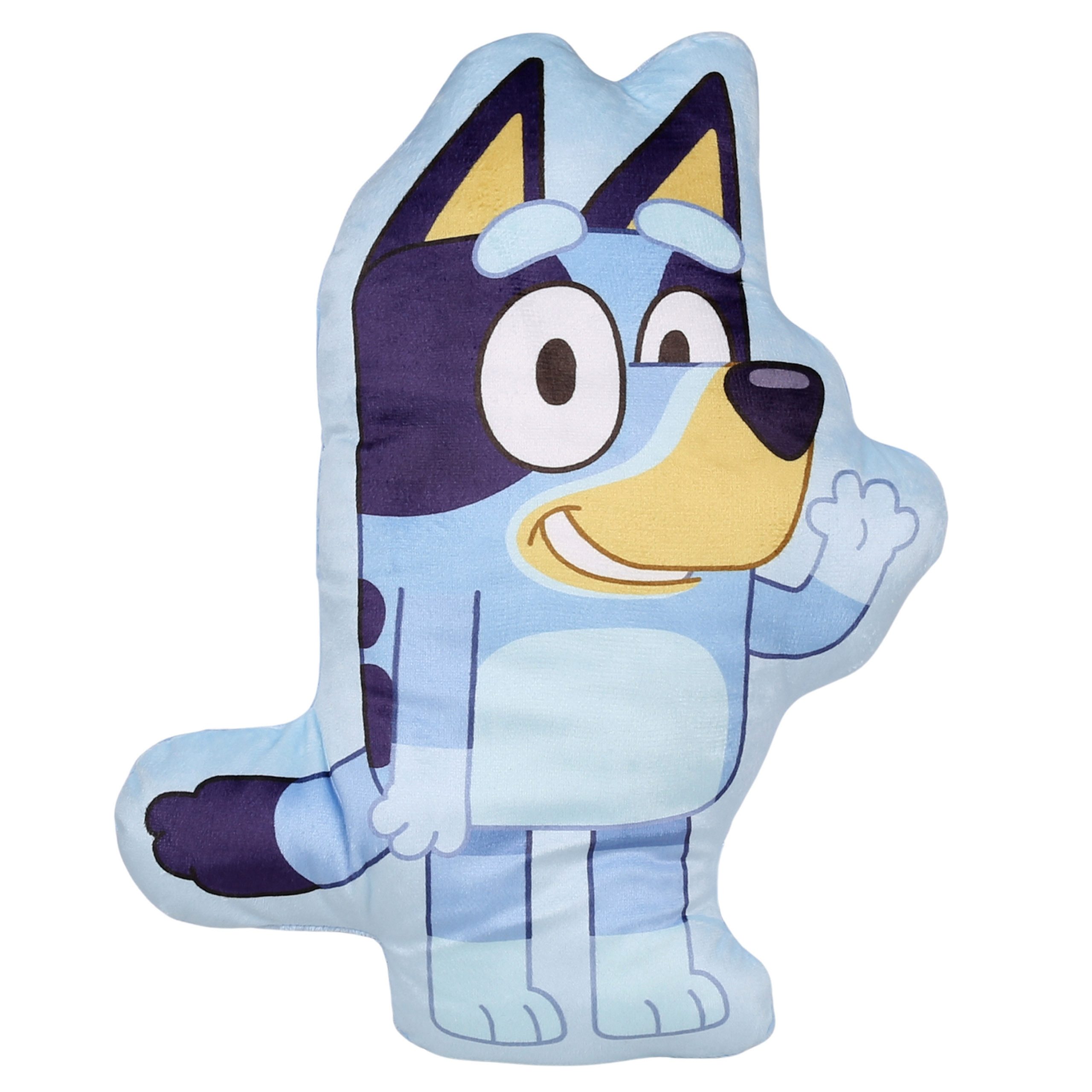 Bluey Dekokissen Bluey WEICHES Dekokissen, VELOURSFORM für das Kinderzimmer 33x26cm