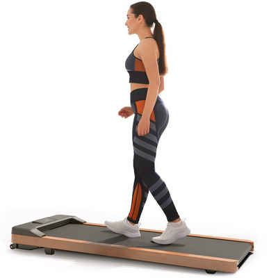 Letix Sports Laufband DeskWalk Motorisiertes Fitnessgerät (mit LCD-Display, Schreibtisch Heimtrainer Elektrisch für zu Hause und Büro)