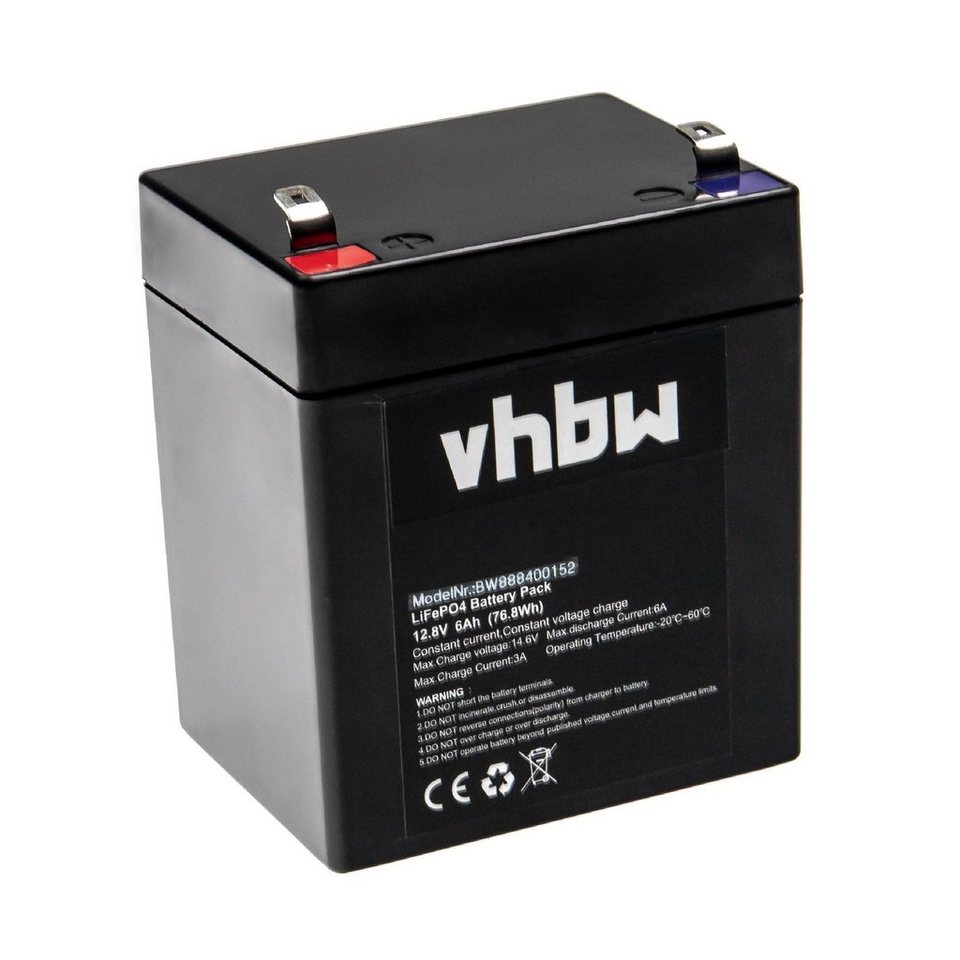 vhbw Stromspeicher passend für The Box MBA75W MKII Wohnwagen (6000mAh,  12,8V, LiFePO4) 6000 mAh