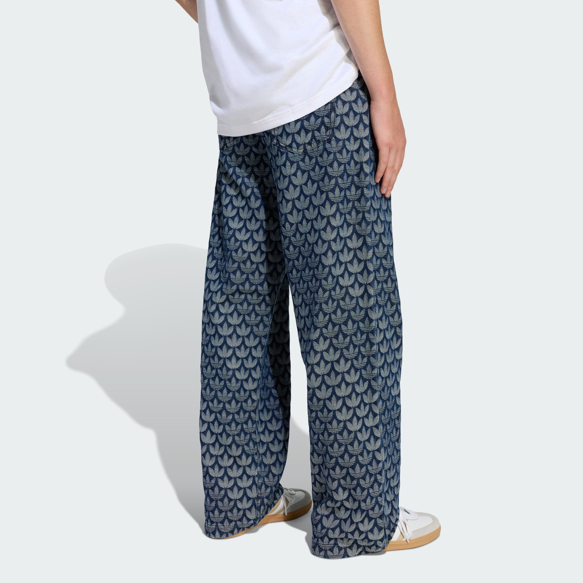 adidas Originals Loose-fit-Jeans MONOGRAMM JEANSHOSE, LOCKER GESCHNITTEN (1-tlg)