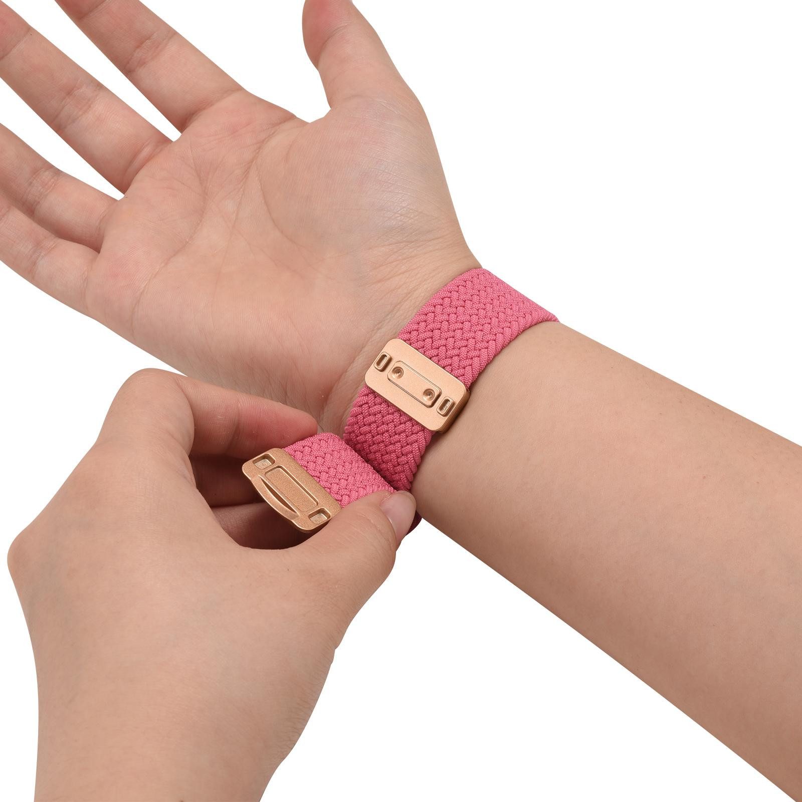 CoolGadget Smartwatch-Armband Fitnessarmband aus Nylon iWatch, für Apple Watch 1 2 3 4 5 6 7 8 9 10 11 SE 1 2 3 38 40 41 42 mm