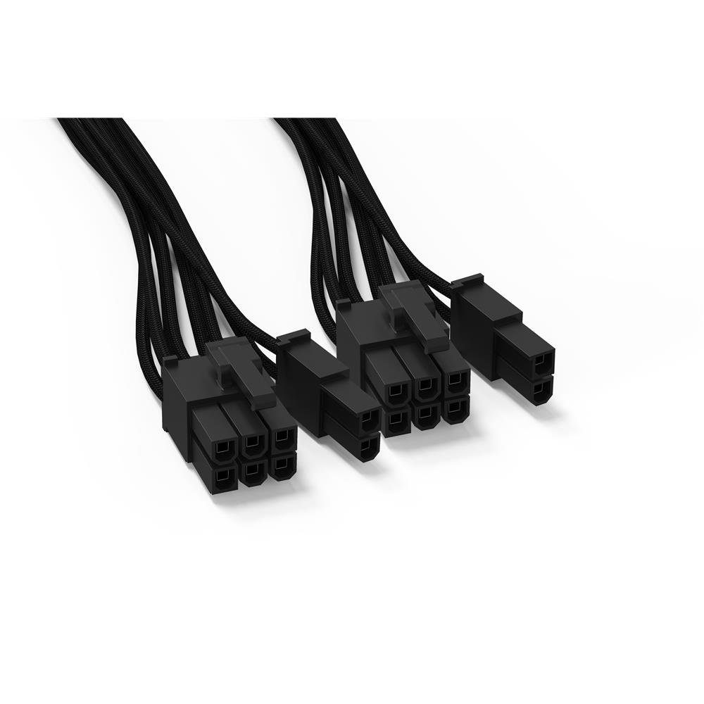 BeQuiet be quiet! Power Cable CP-6620 PC-Netzteil (2x PCIe 6+2-pin, 600 mm, Stromkabel für Computer PC Netzteile)