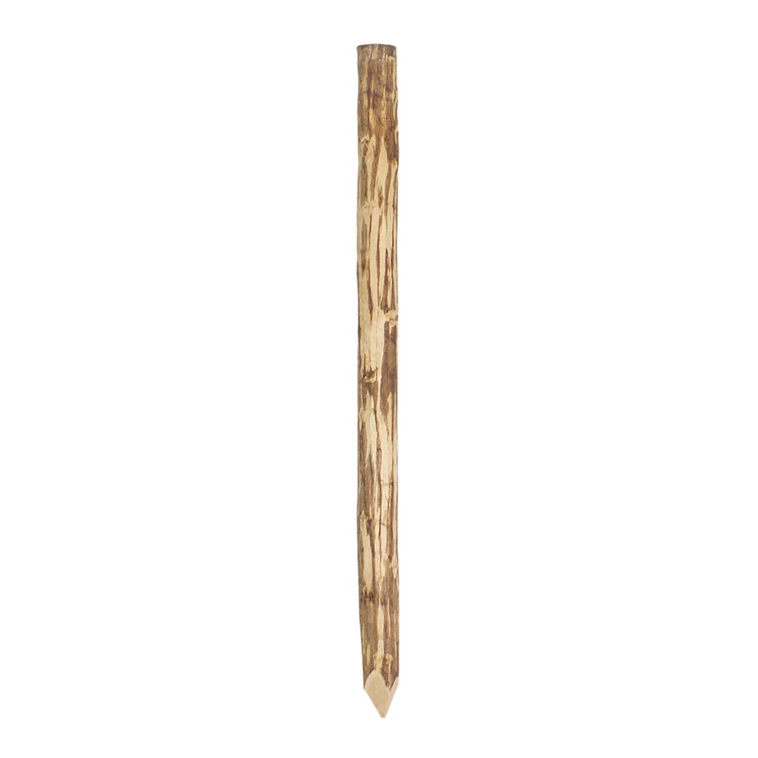 GartenLand Zaunpfosten Juist Haselnuss-Zaunpfahl 150 cm Durchmesser ca. 6-10 cm, (Set)