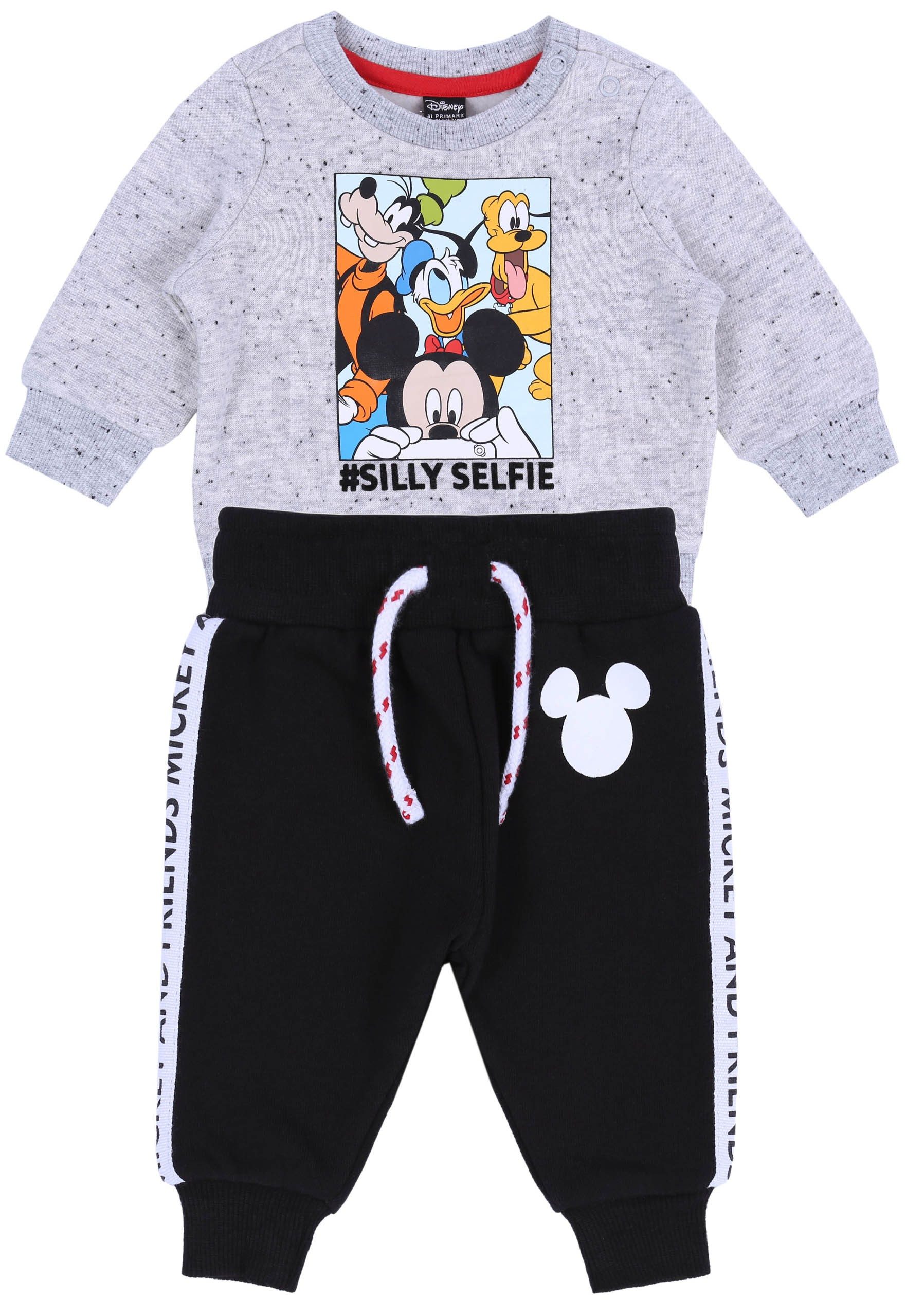 Trainingsanzug Set: Hose + Bluse Mickey Maus DISNEY 6-9 Monate