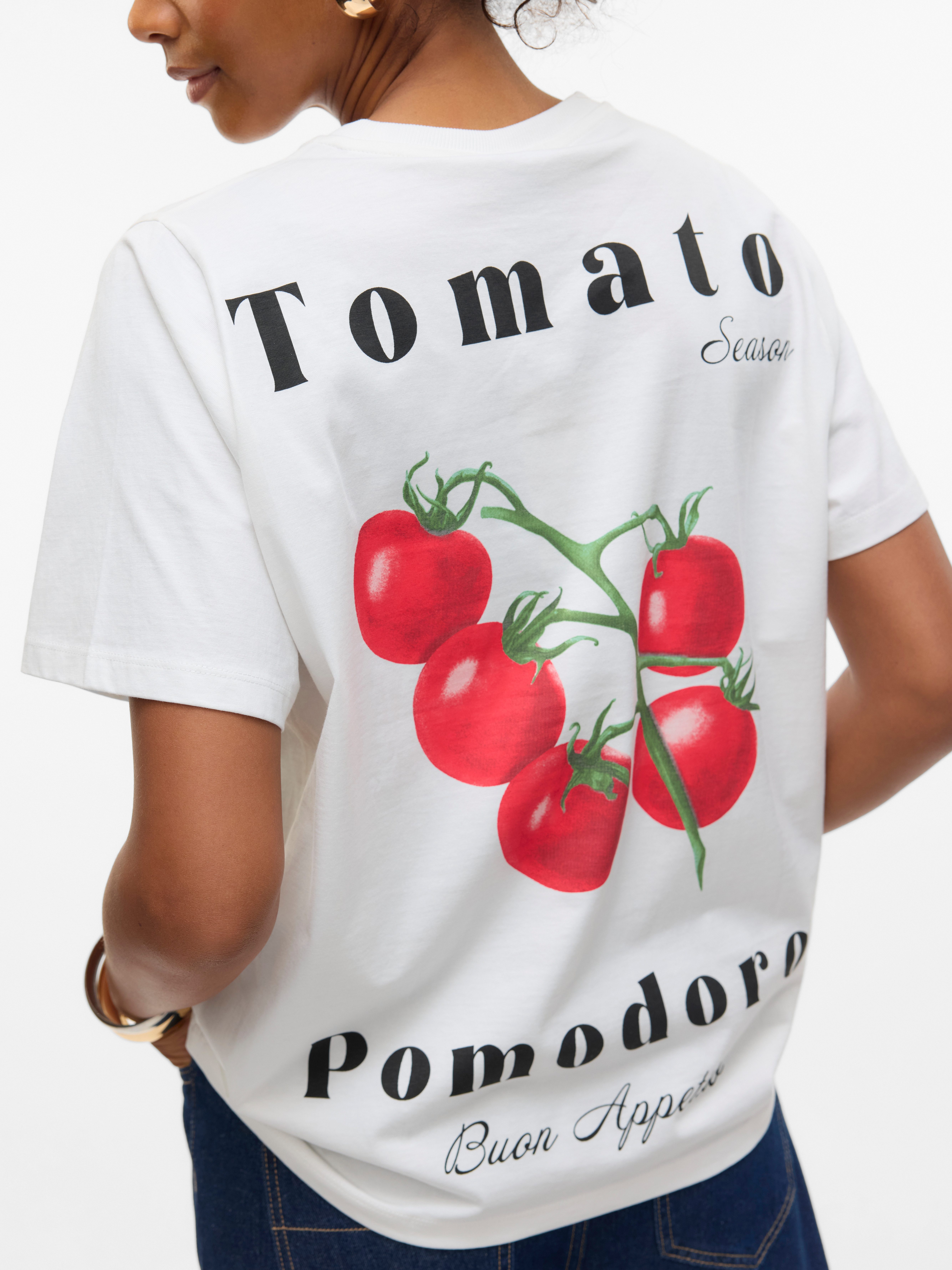 Vero Moda Kurzarmshirt VMAYA CATY SS TOP BOX JRS GA